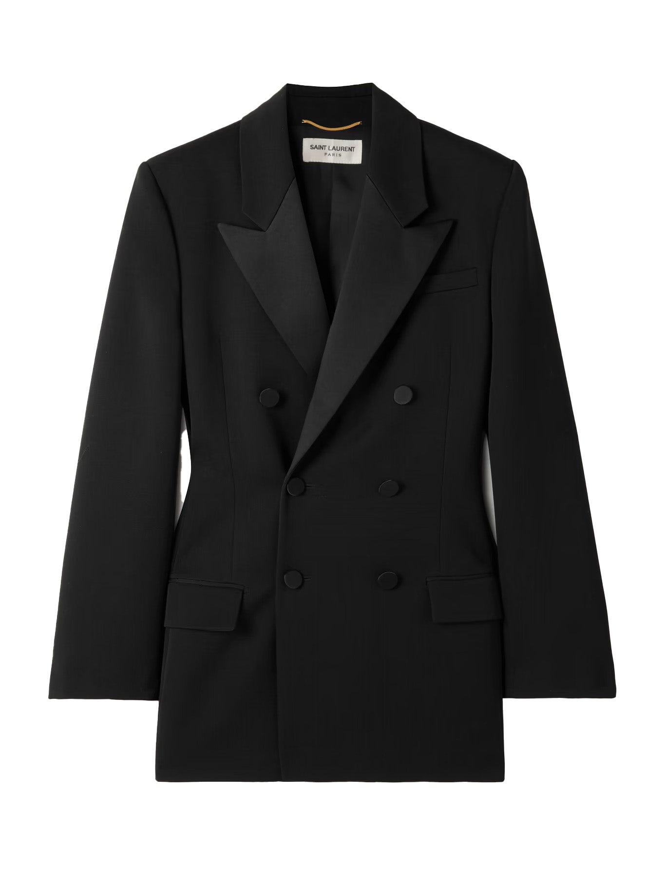 Černé sako, SAINT LAURENT, prodává Net-a-Porter, 2 855 €