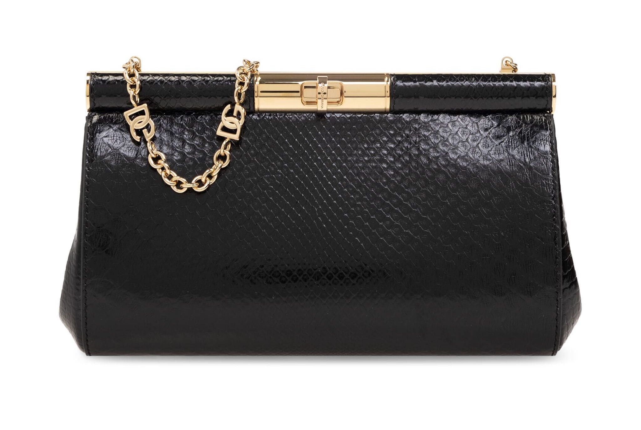 Černé kožené psaníčko, DOLCE&GABBANA, 2750 €