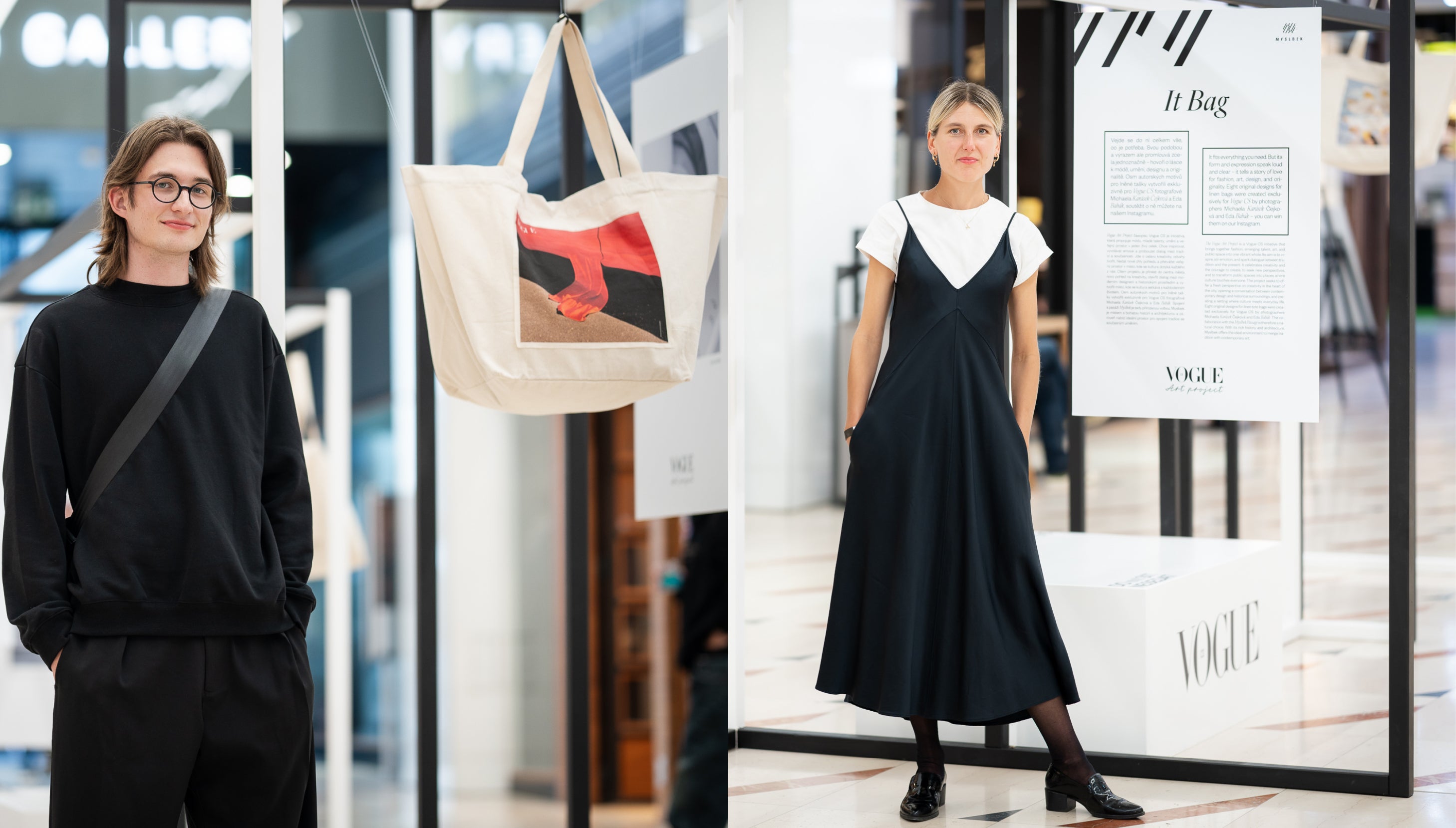 Galerie Myslbek uvádí už poosmé Vogue Art Project a my byli u toho