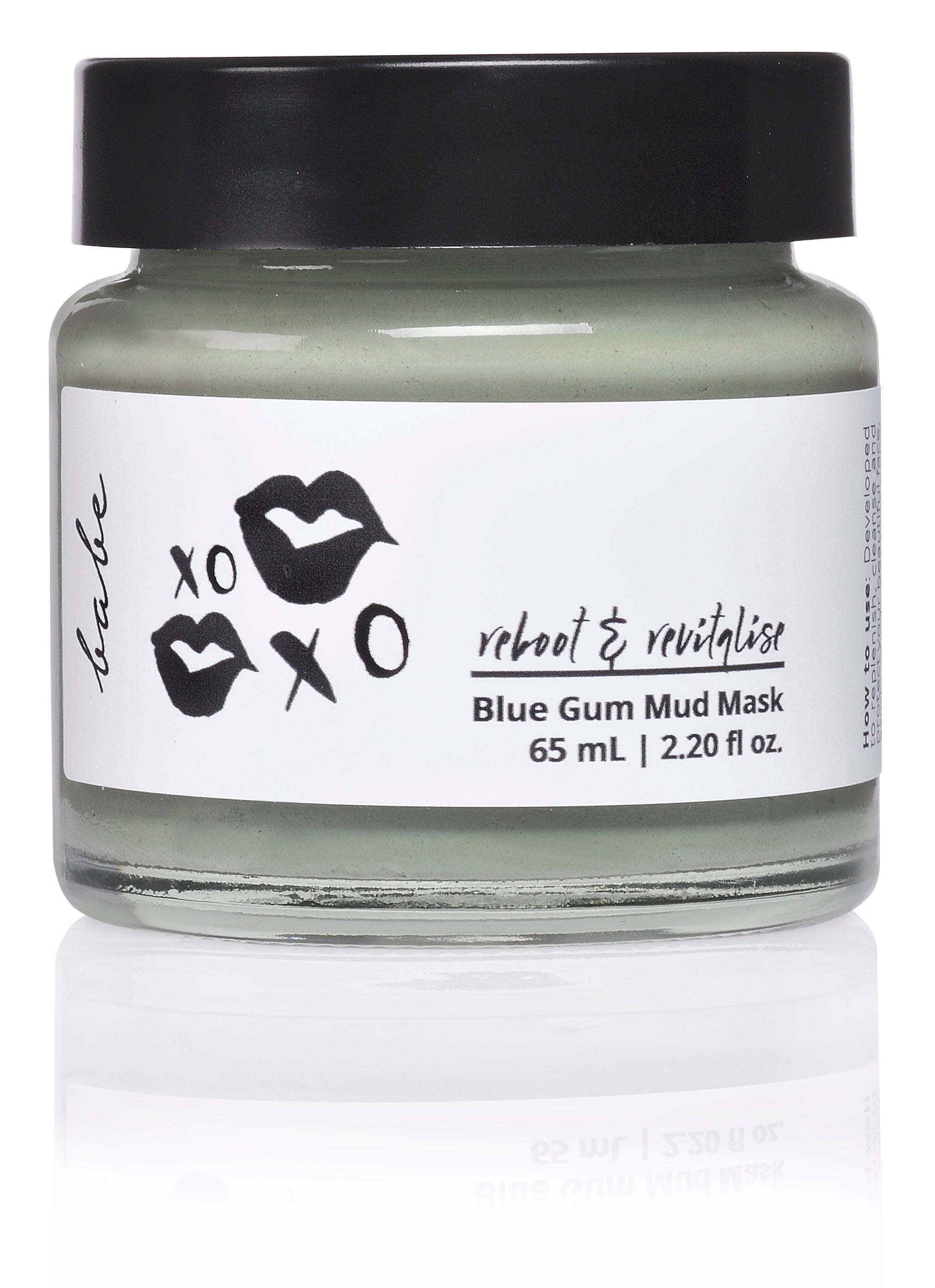 Pleťová maska Blue Gum Mud Mask, Babe Australia, 27,37 eur
