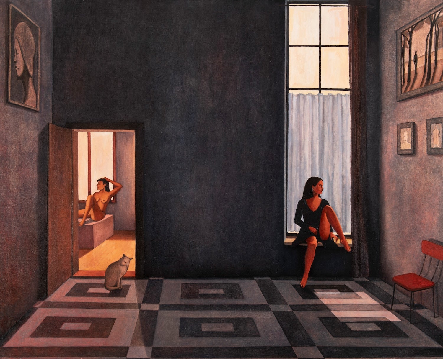 Co se skrývá za klíčovou dírkou. Výstava diplomantky Ilony Koroman