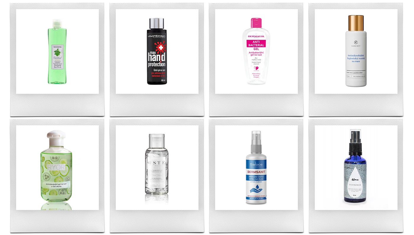 Akce čisté ruce: Dezinfekce na ruce od lokálních značek