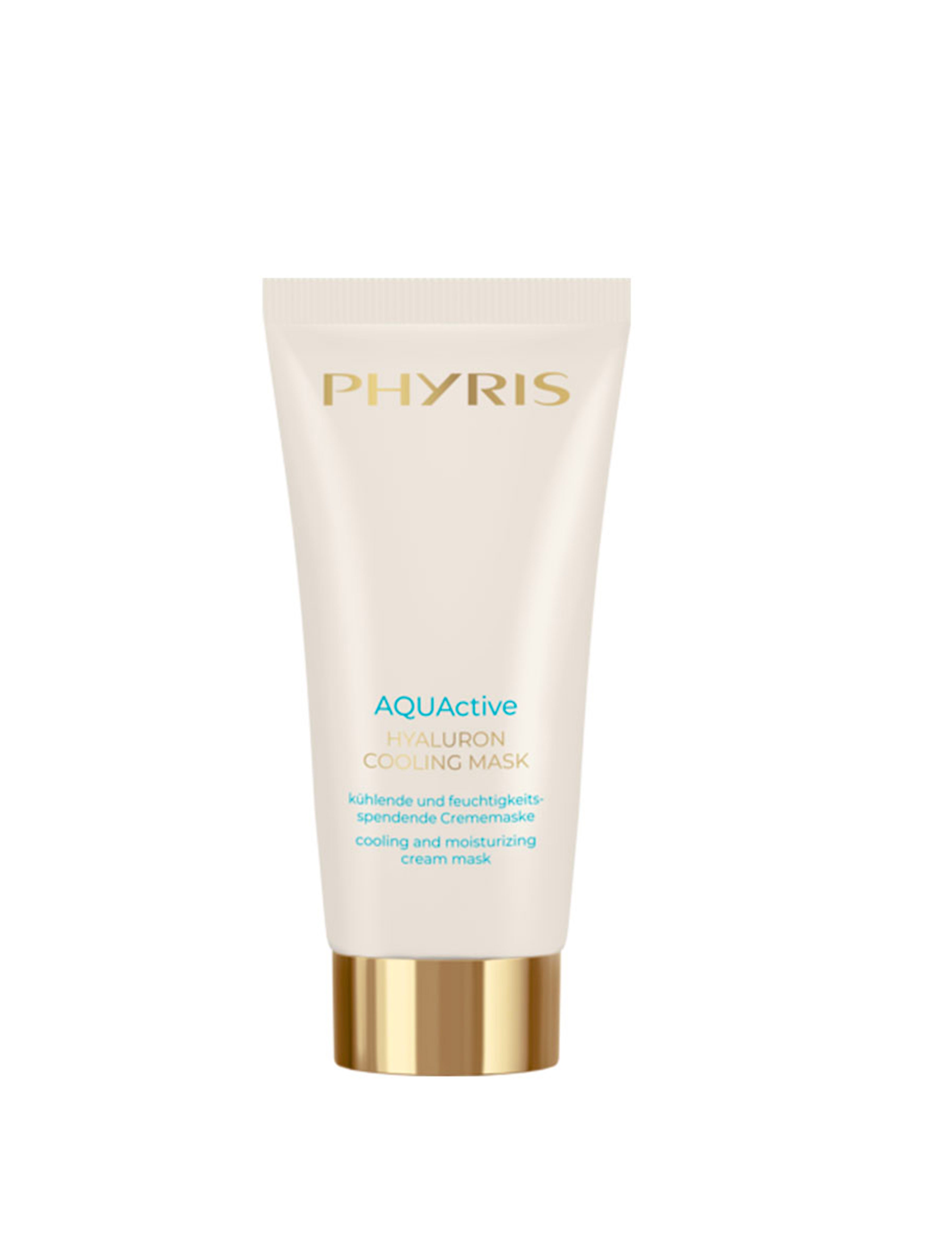 Osvěžující krémová maska pro intenzivní hydrataci AQUActive Hyaluron Cooling Mask, PHYRIS, 690 Kč
