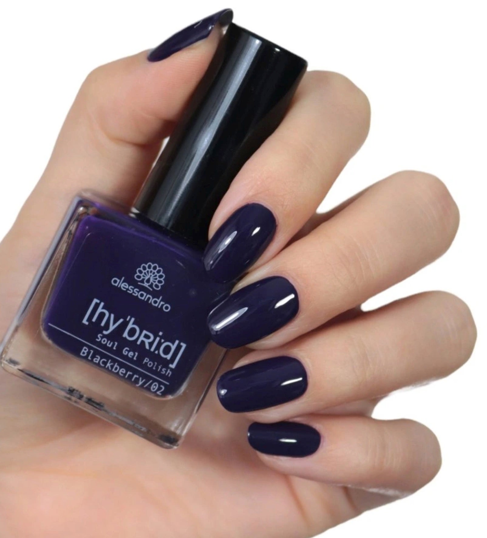 Lak na nehty v odstínu Blackberry, ALESSANDRO, 320 Kč