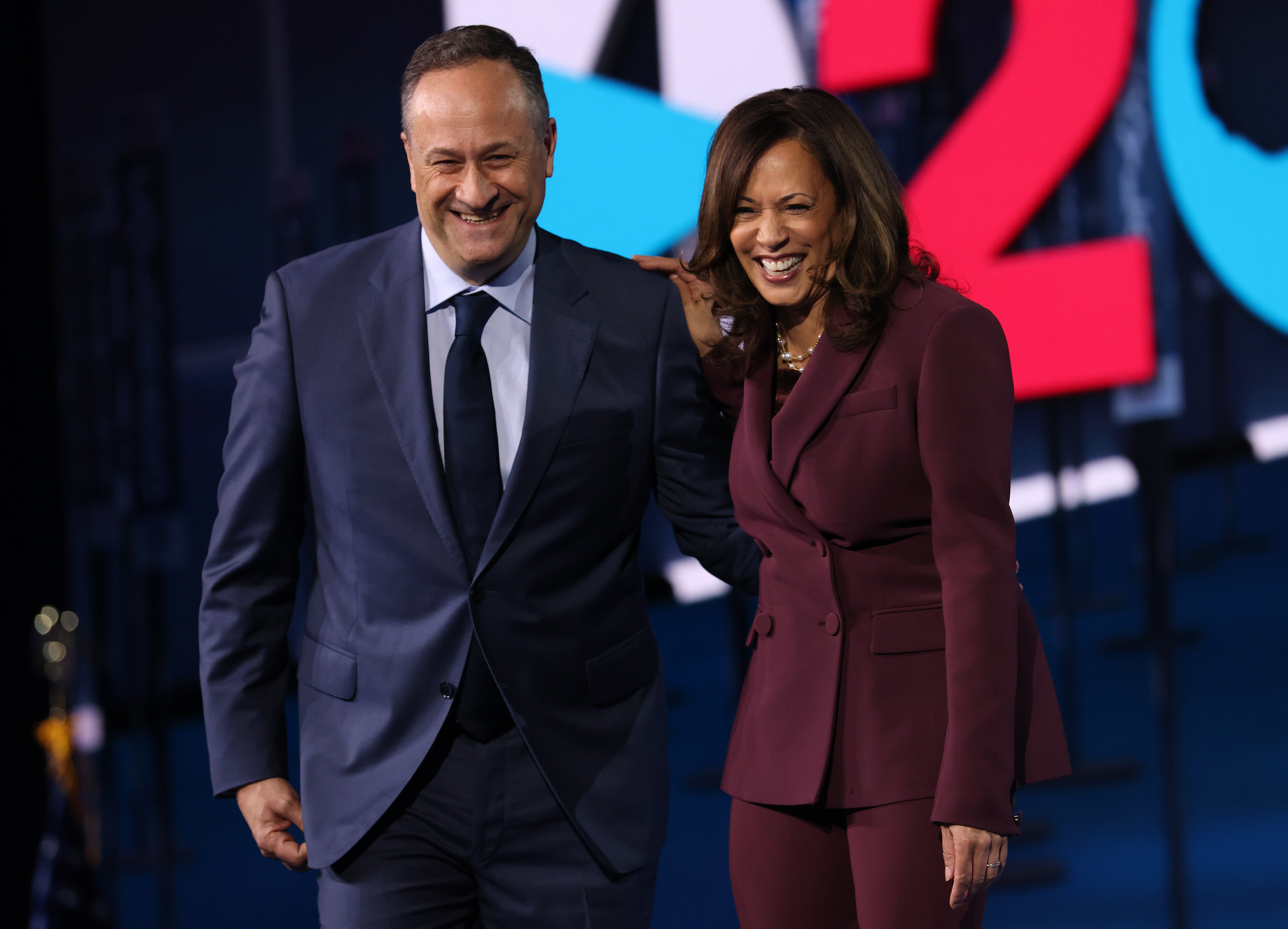 Kamala Harris s manželem Kamala Harris s manželem