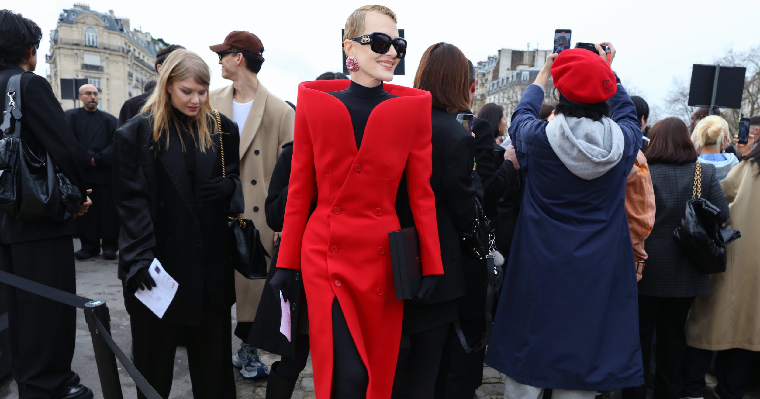 Street style Paris Fashion Week, březen 2024