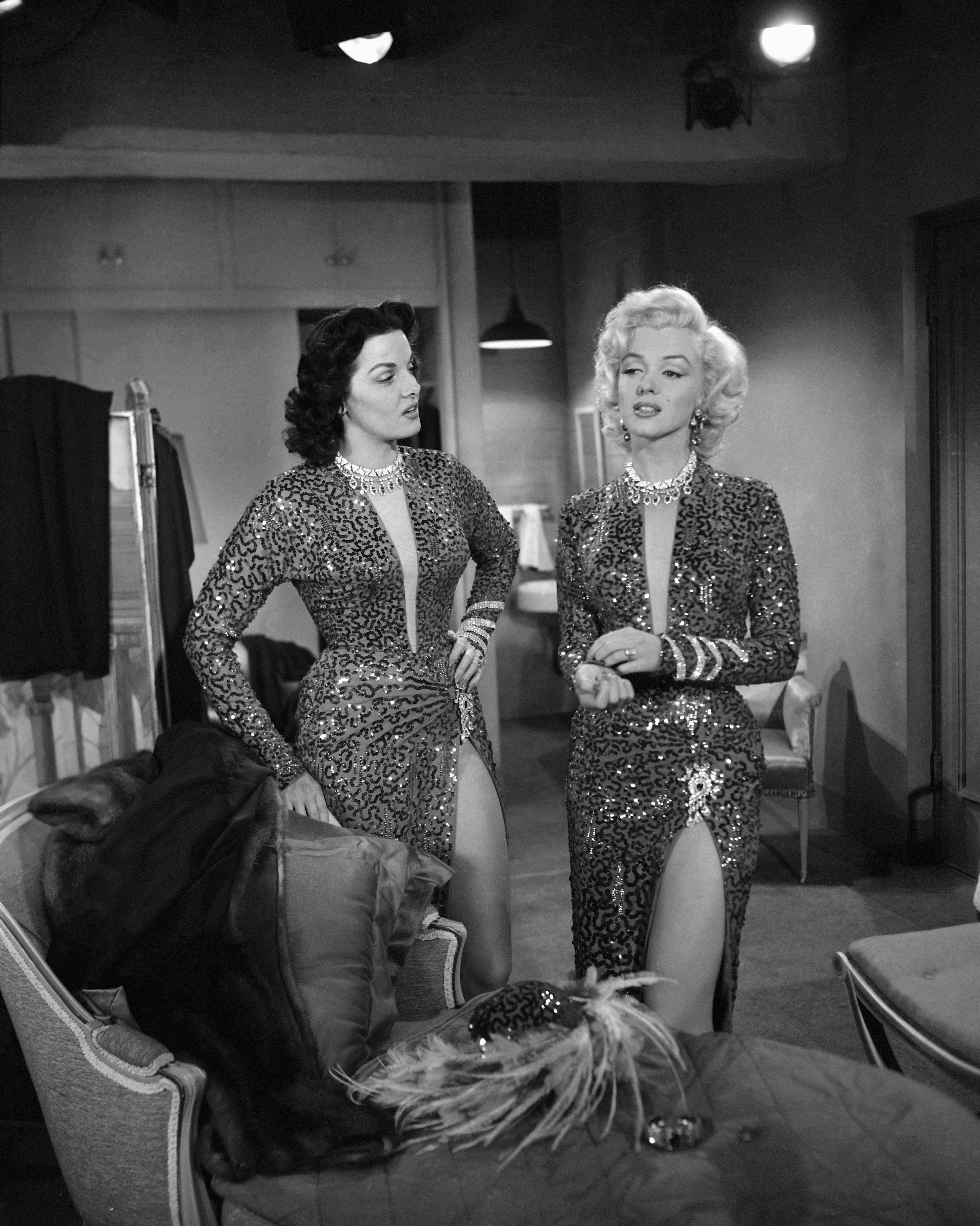 Marilyn Monroe a Jane Russell