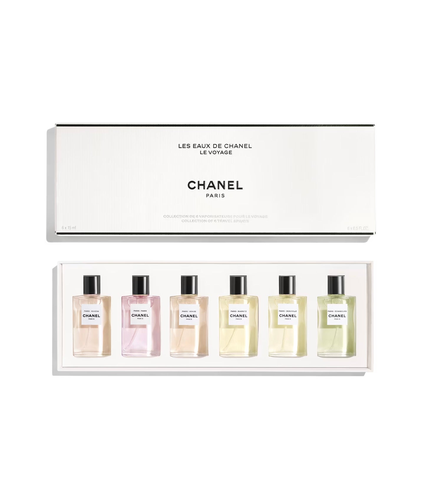 Sada šesti vůní Les Eaux de Chanel, CHANEL, 6 550 Kč