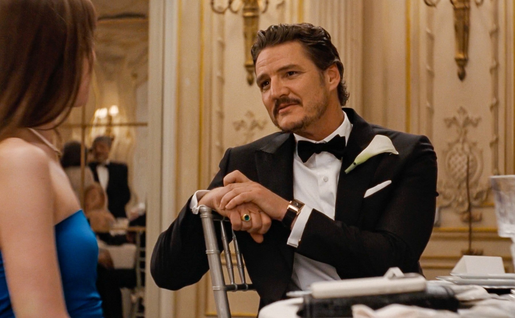 Dakota Johnson a Pedro Pascal ve filmu Dokonalá shoda (Materialists)