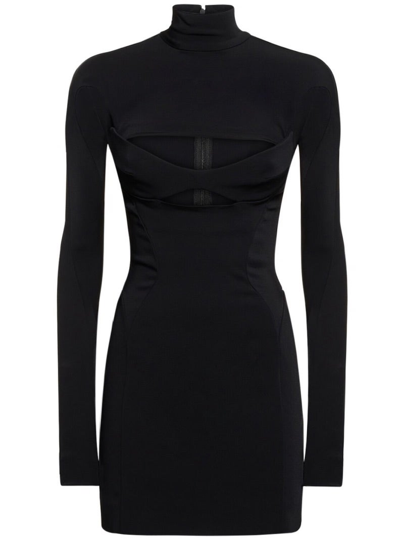 Šaty se stojáčkem, MUGLER, prodává Luisaviaroma, 834 €