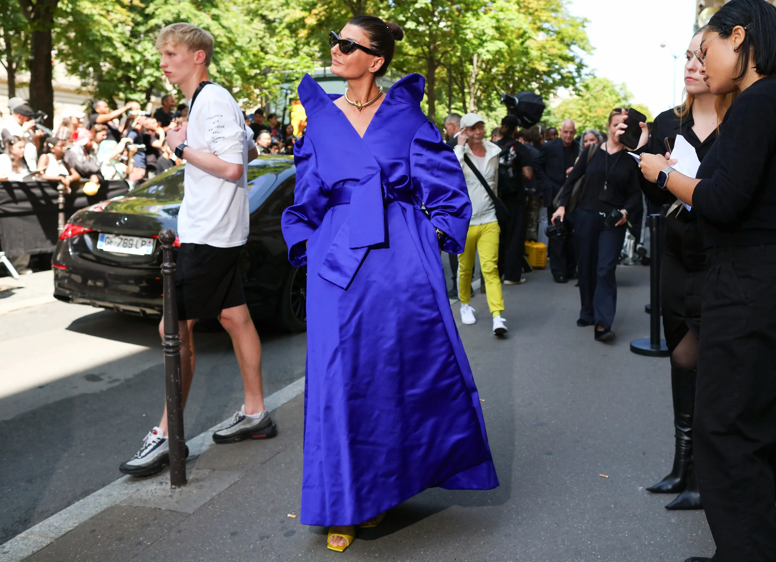 Street Style Paris Haute Couture Fashion Week, červenec 2025
