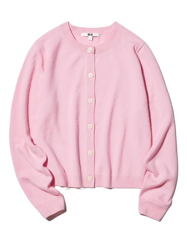 100% kašmírový krátký kardigan, UNIQLO, 109,90 €