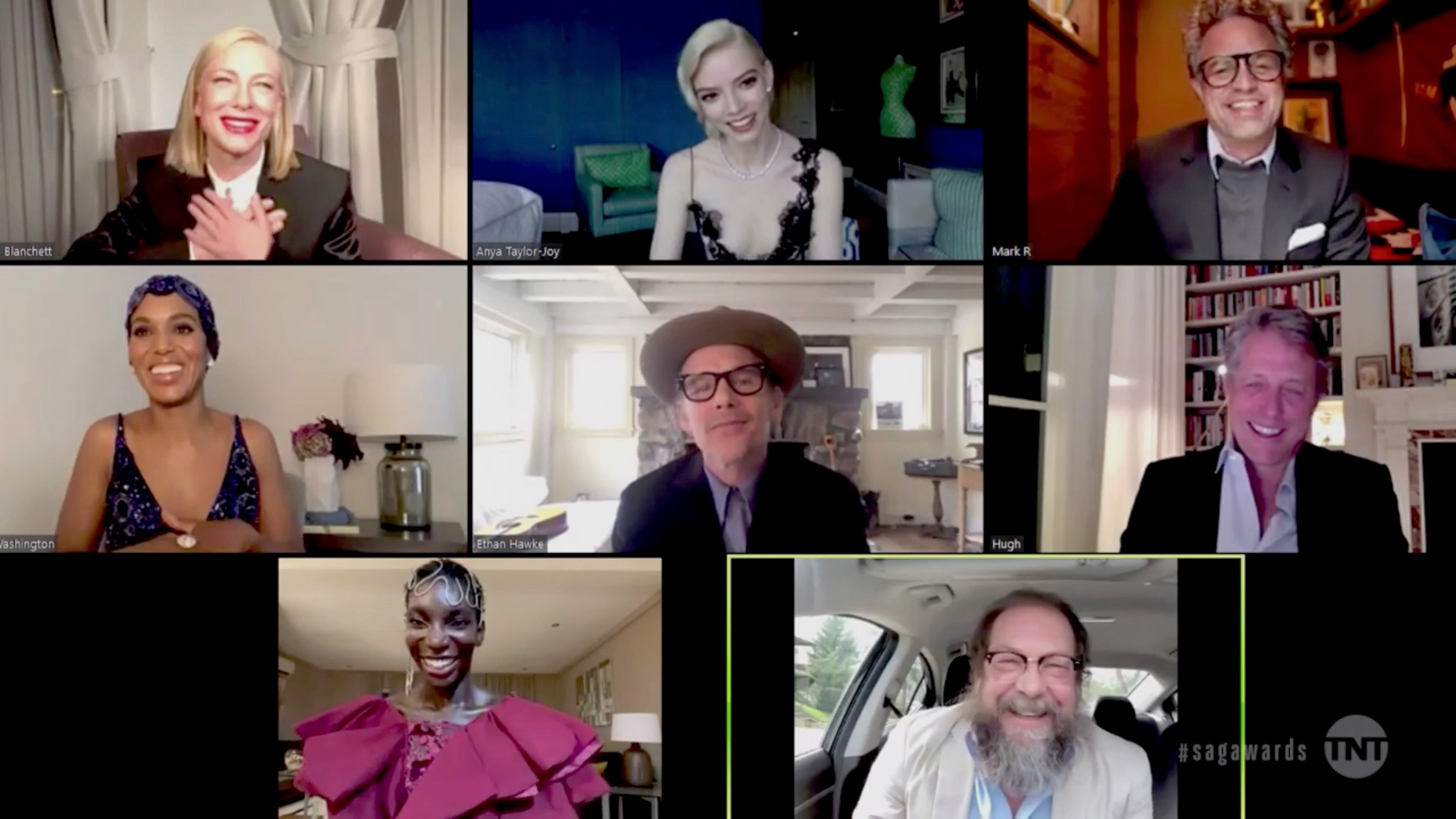 SAG Awards 2021: Přehlídka šatů a celebrit na virtuálním červeném koberci