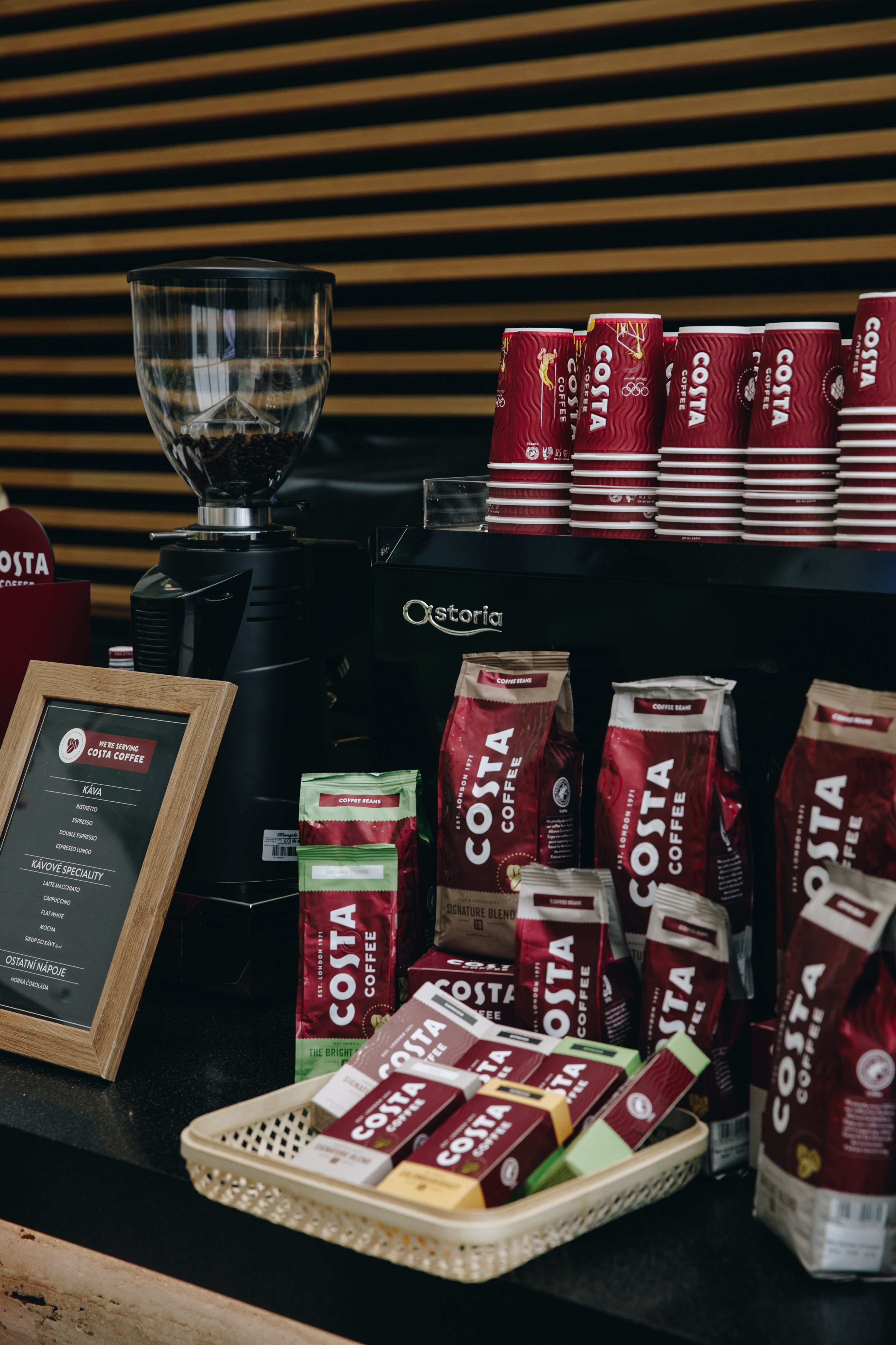 Costa Coffee na konferenci Vogue Live, 31. března 2022