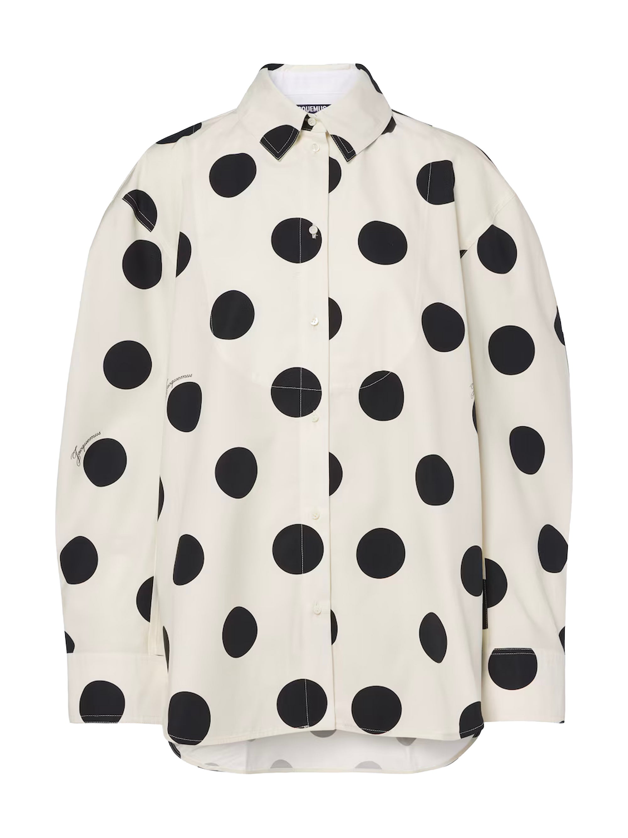 Košile s puntíky, JACQUEMUS, prodává Mytheresa, 550 €