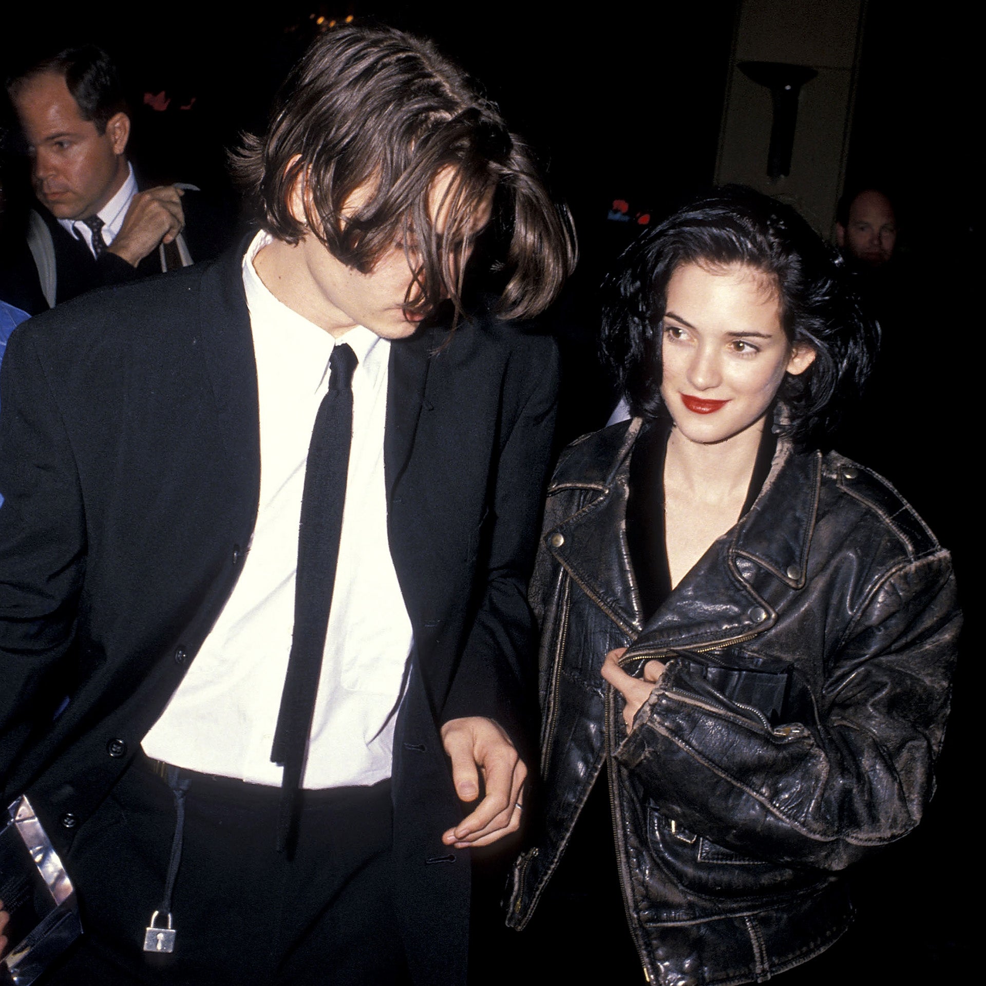 Johnny Depp a Winona Ryder  v Las Vegas, únor 1990