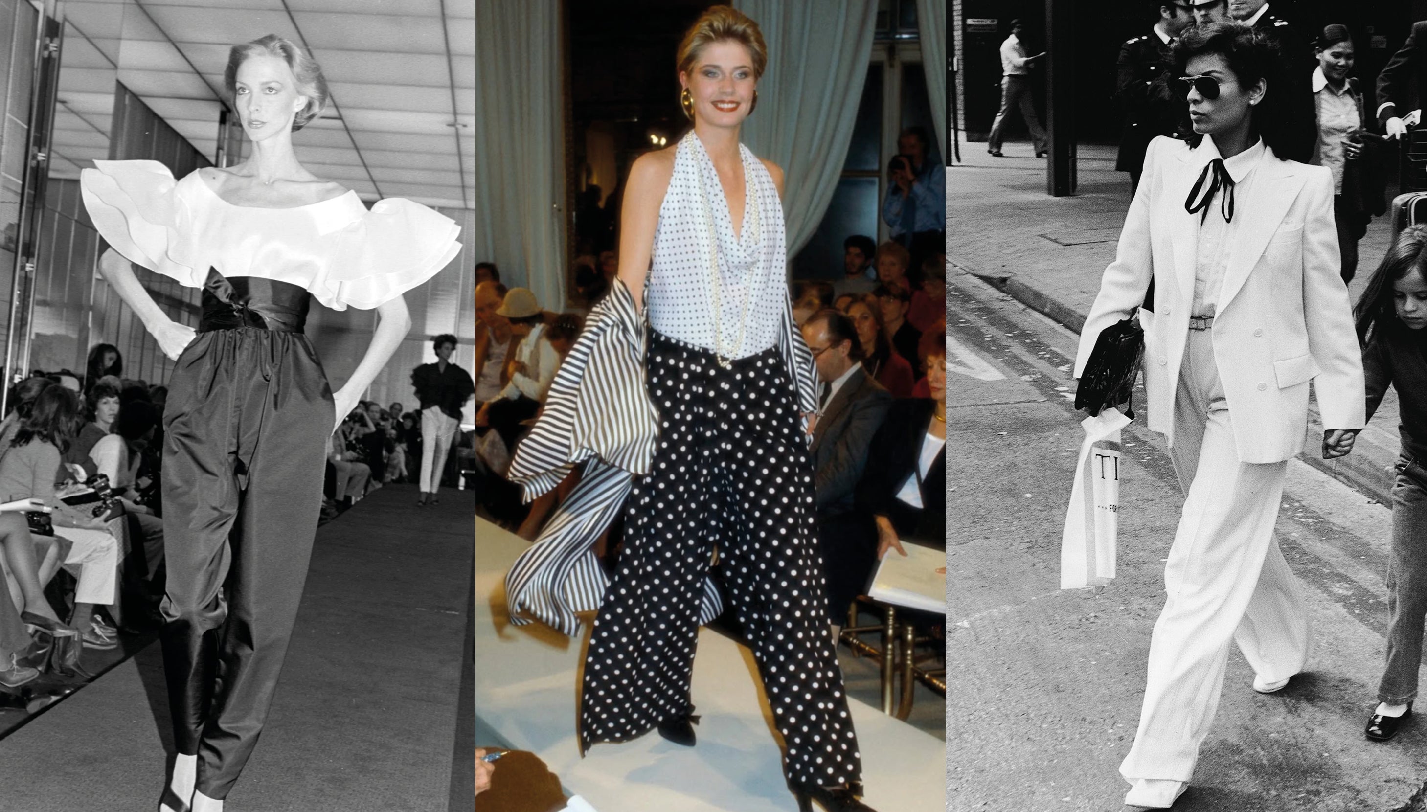 Zpět do osmdesátek. 5 blůz, které vyniknou s rovnými kalhotami