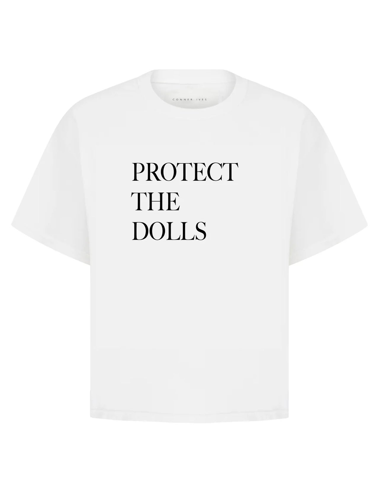 Bavlněné tričko Protect The Dolls, CONNER IVES, 75 GBP