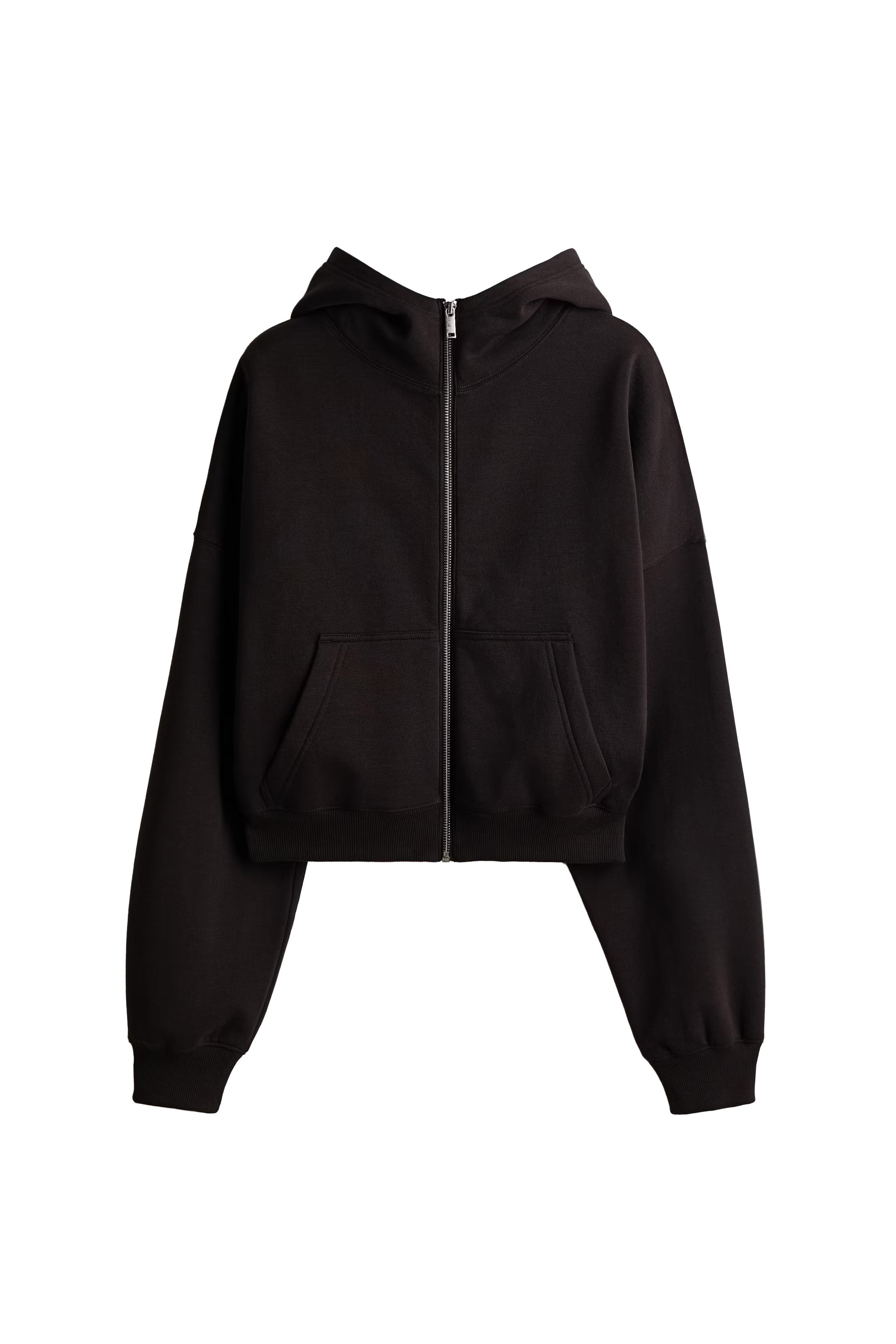 Bunda na zip s kapucí, H&M, 619 Kč