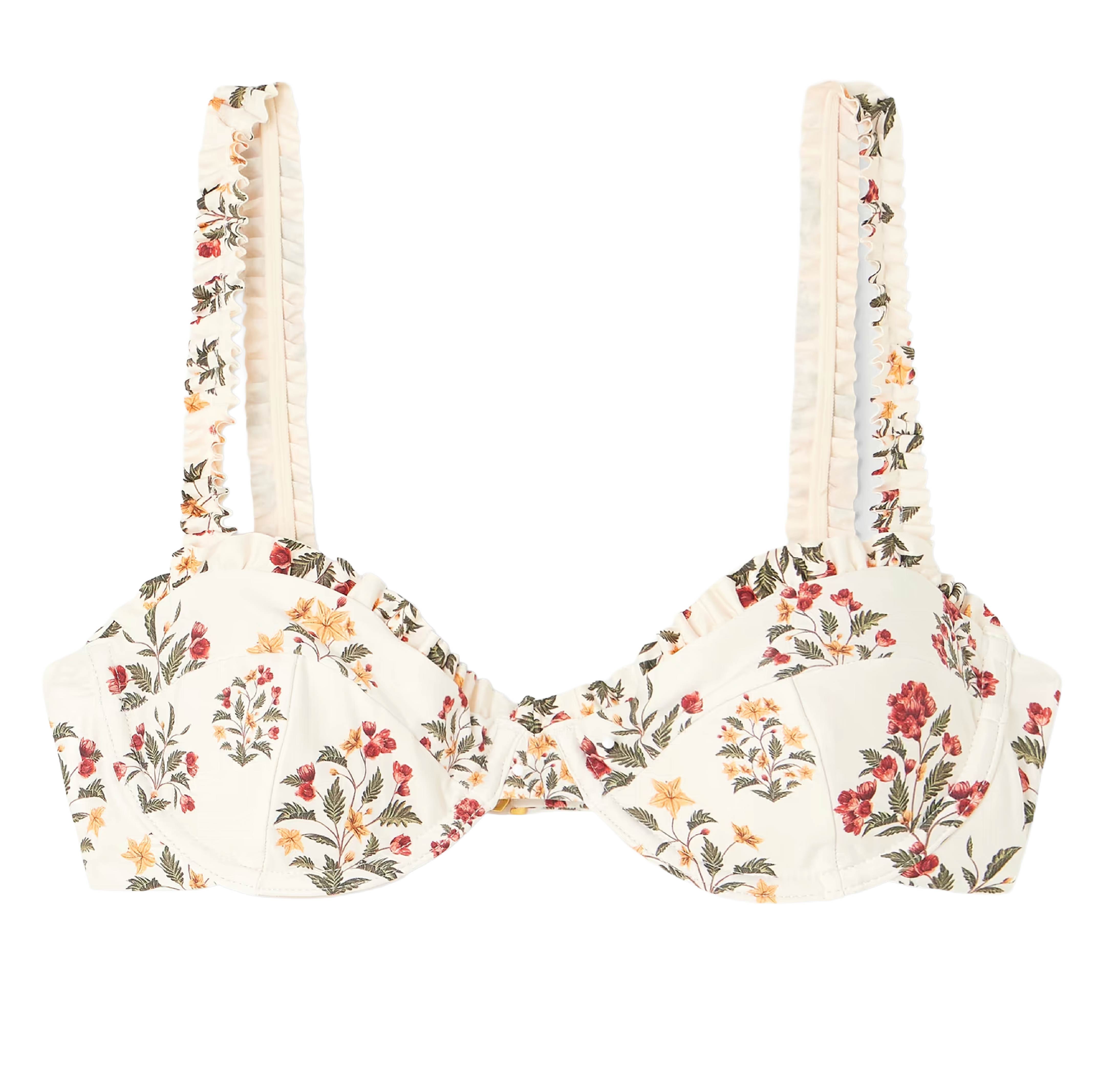 Balkonetový top Agraz Andez z recyklovaného materiálu, AGUA BY AGUA BENDITA, 170 €