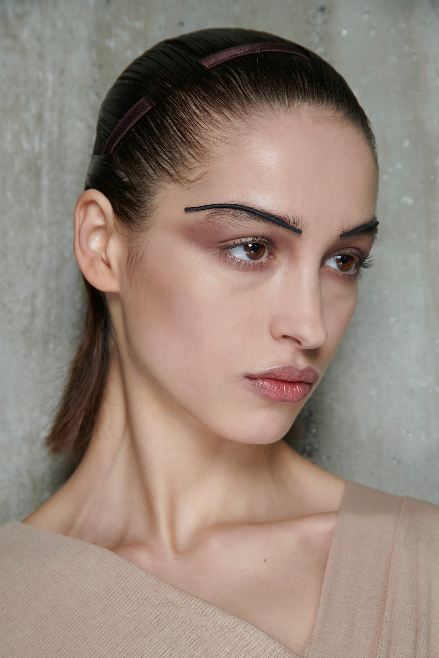 Vlasy na přehlídce jaro - léto 2024, ANDREADAMO