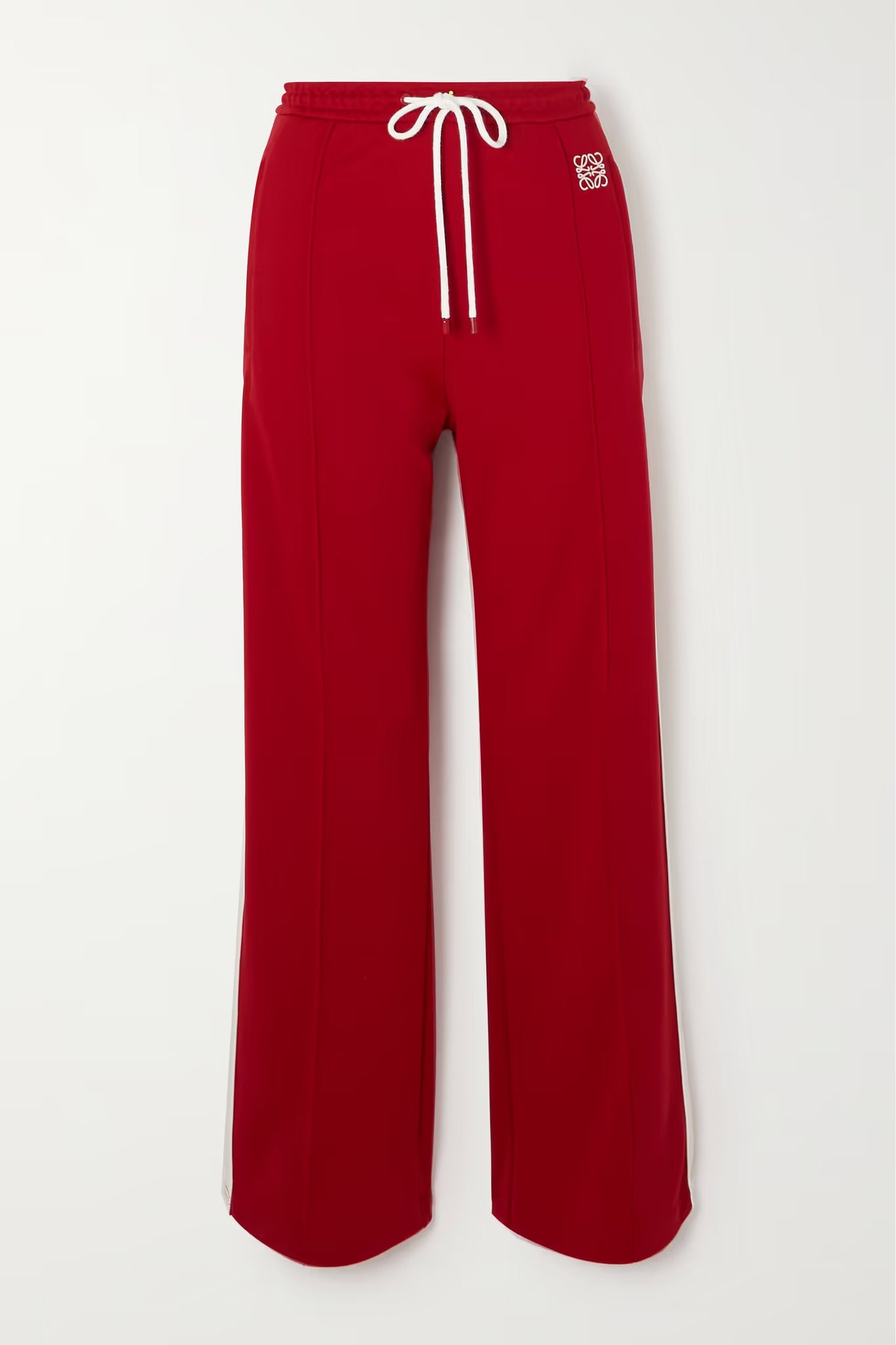 Anagram embroidered jersey track pants, LOEWE, prodává Net-a-porter, €680