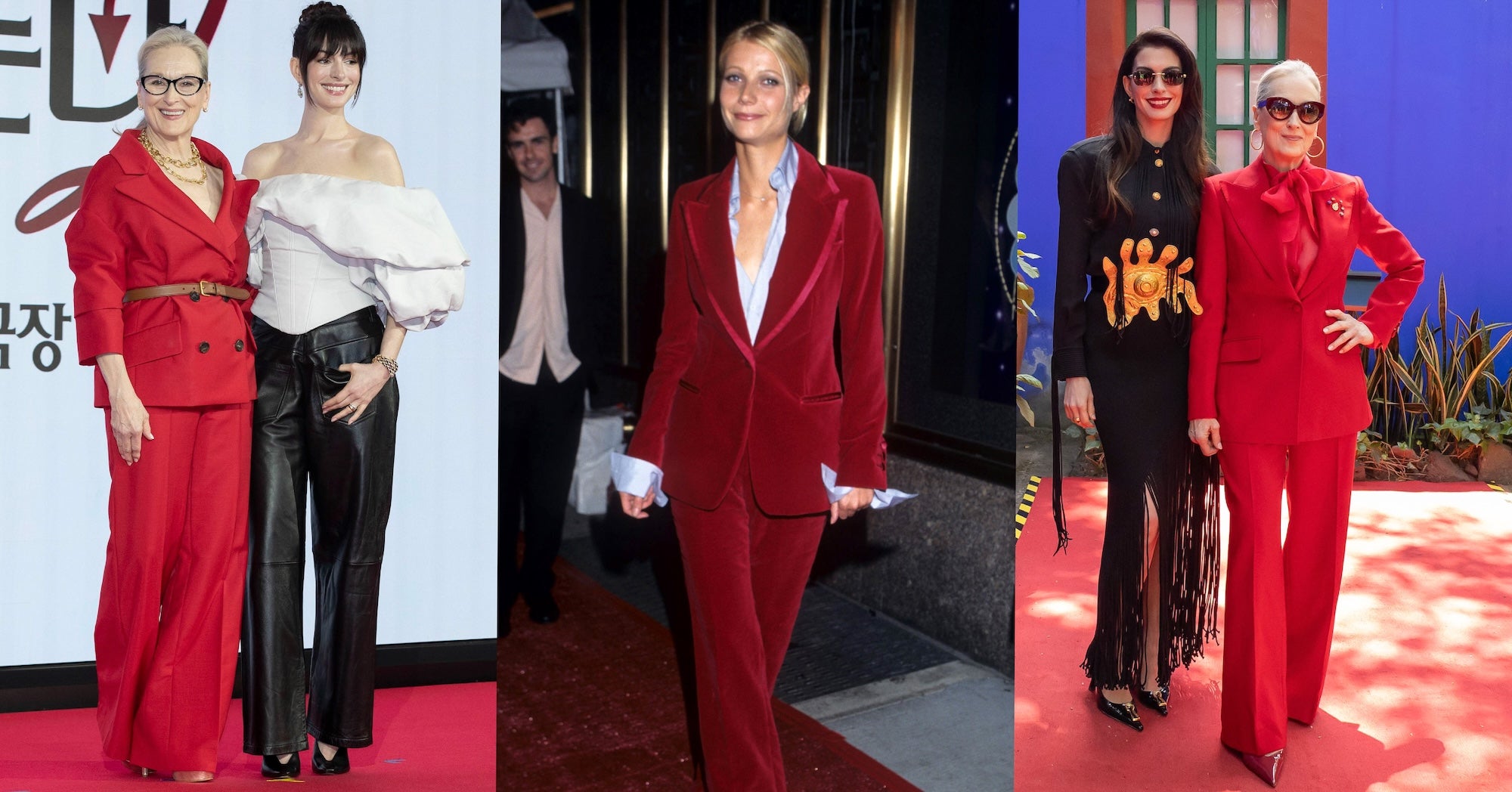 Lady in Red. Červený kostým jako moderní uniforma ženské síly