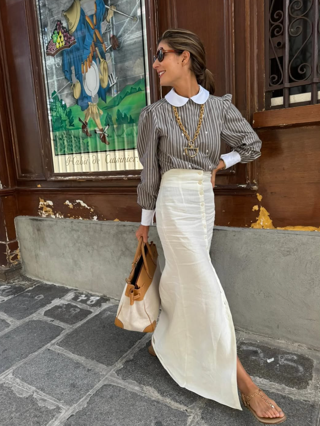 Když tomu něco chybí... Samostatný límec jako jednoduchý módní trik