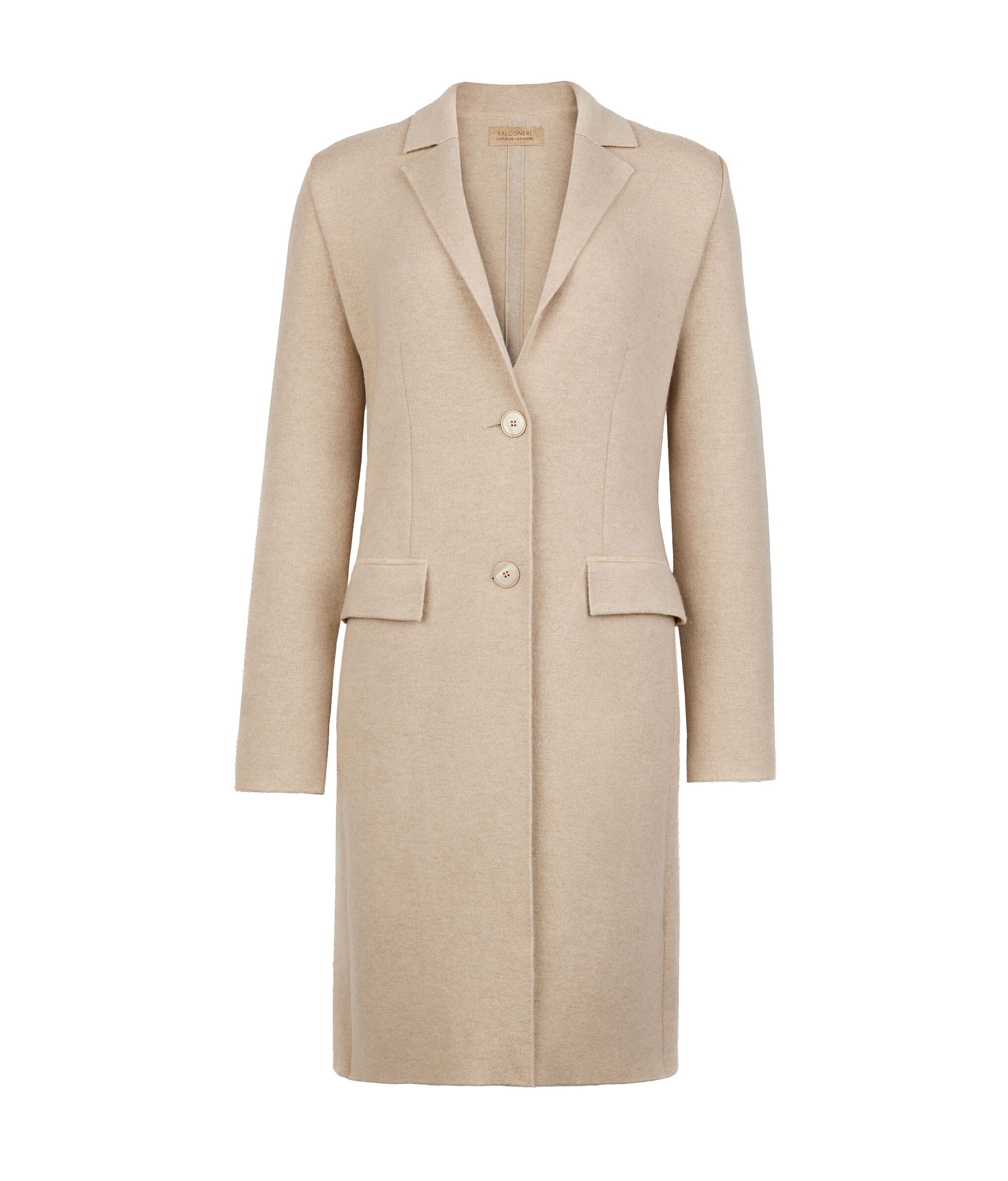 Kabát Basic z kašmíru Ultrasoft, FALCONERI, prodává Falconeri, 33 999 Kč