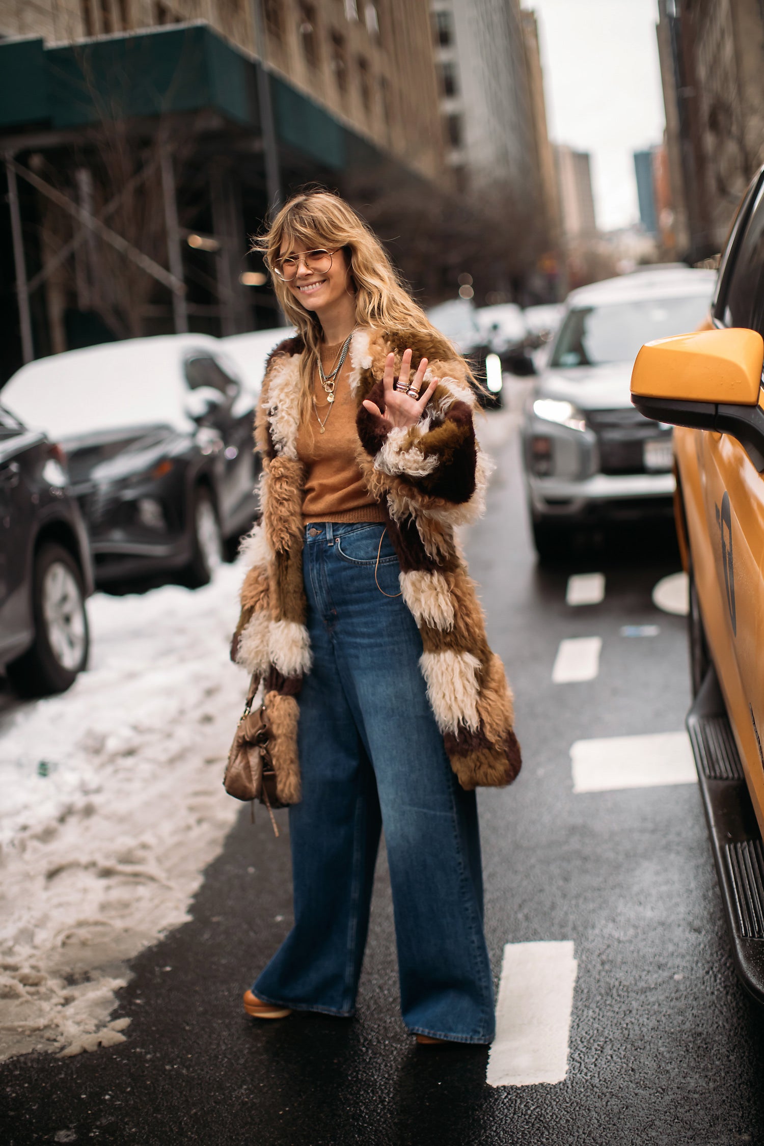 Street style New York Fashion Week