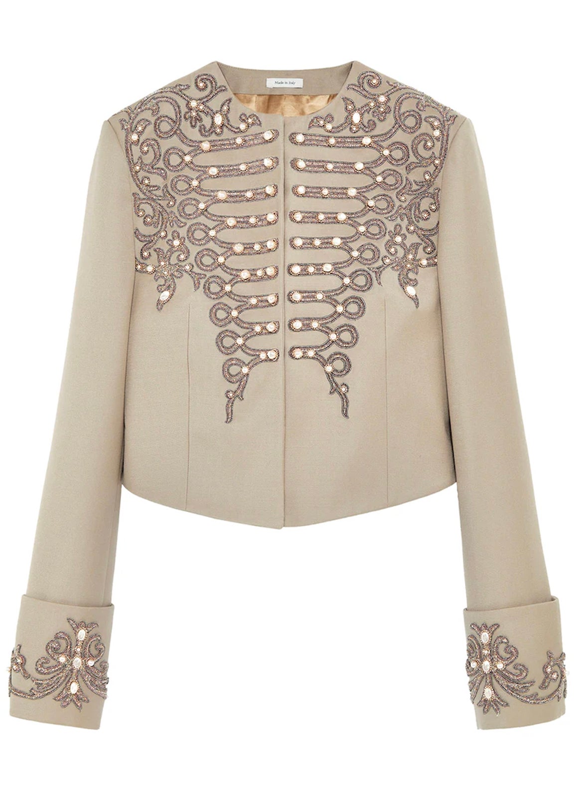 Vlněná prošívaná bunda, ALEXANDER MCQUEEN, prodává Harrods, 3 700 £
