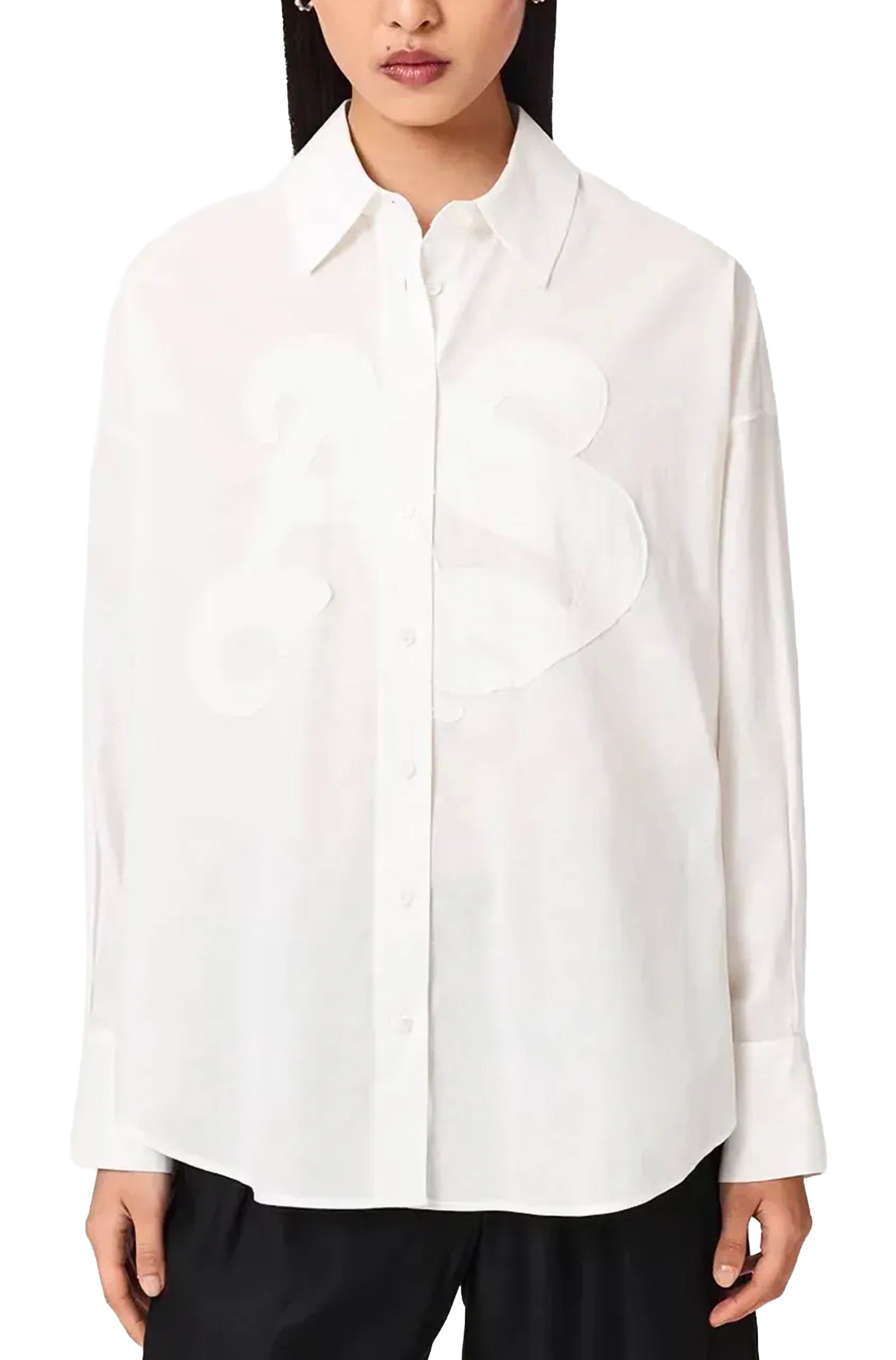 Bílá lněná košile, ALLSAINTS, 202 €