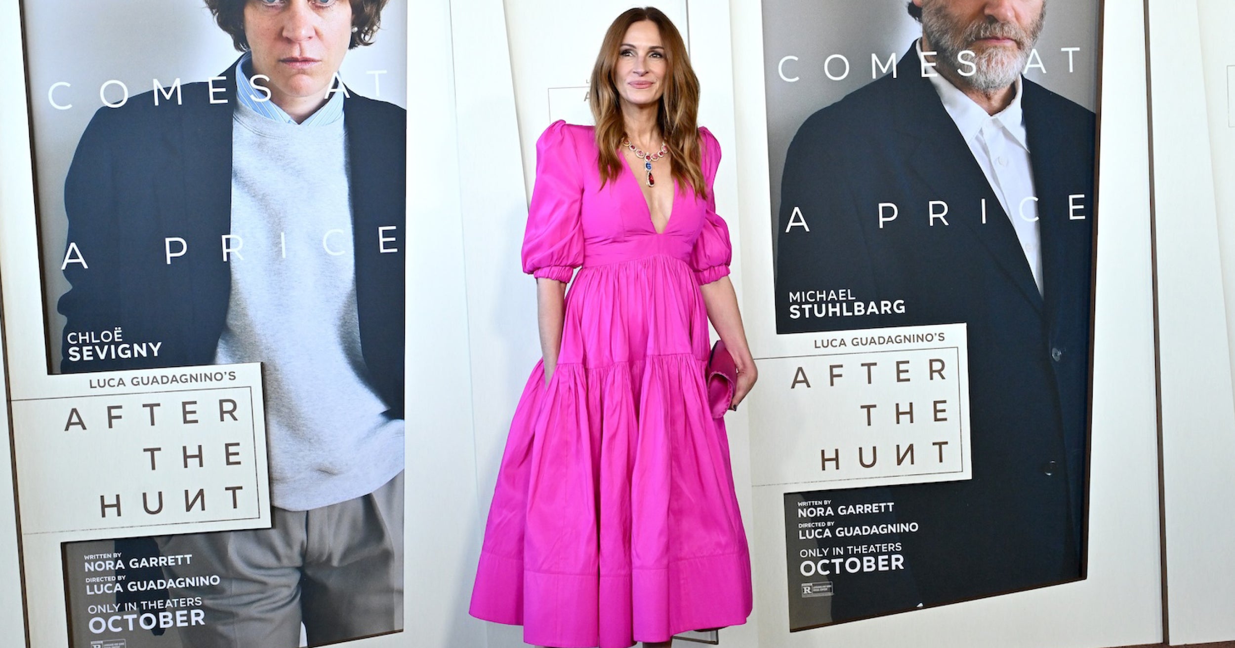 Jsou vám tyto šaty povědomé? Julia Roberts oprášila růžovou róbu coby ...
