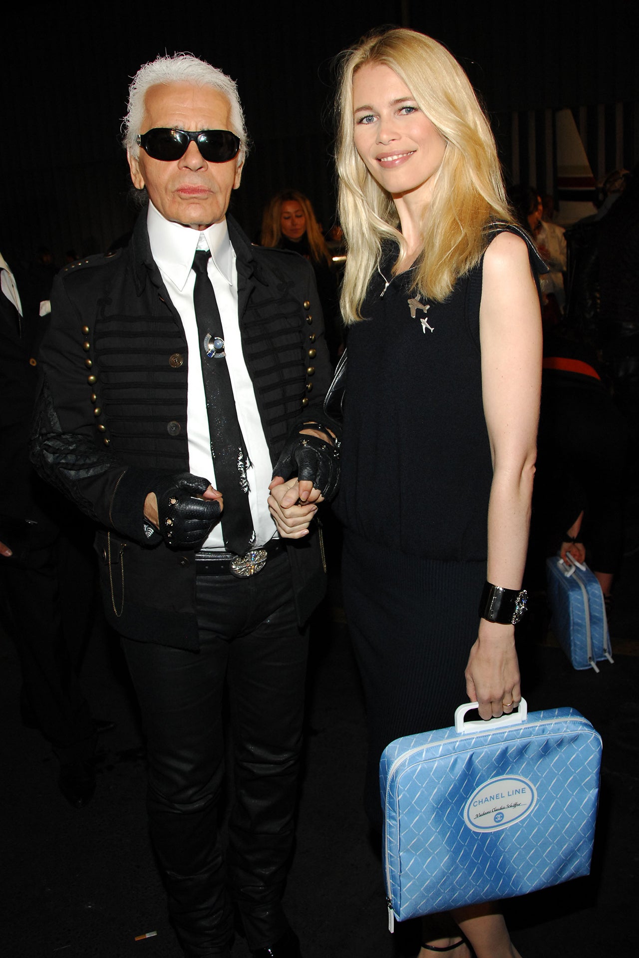 Karl Lagerfeld a Claudia Schiffer