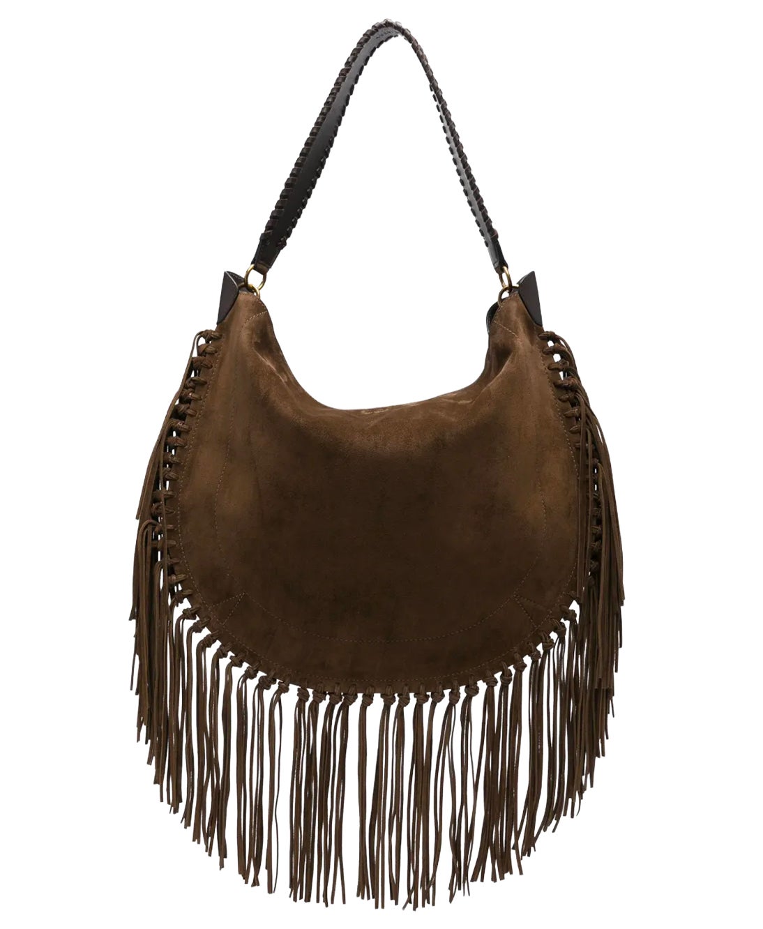 Kožená kabelka s třásněmi Oskan, ISABEL MARANT, 1 190 €