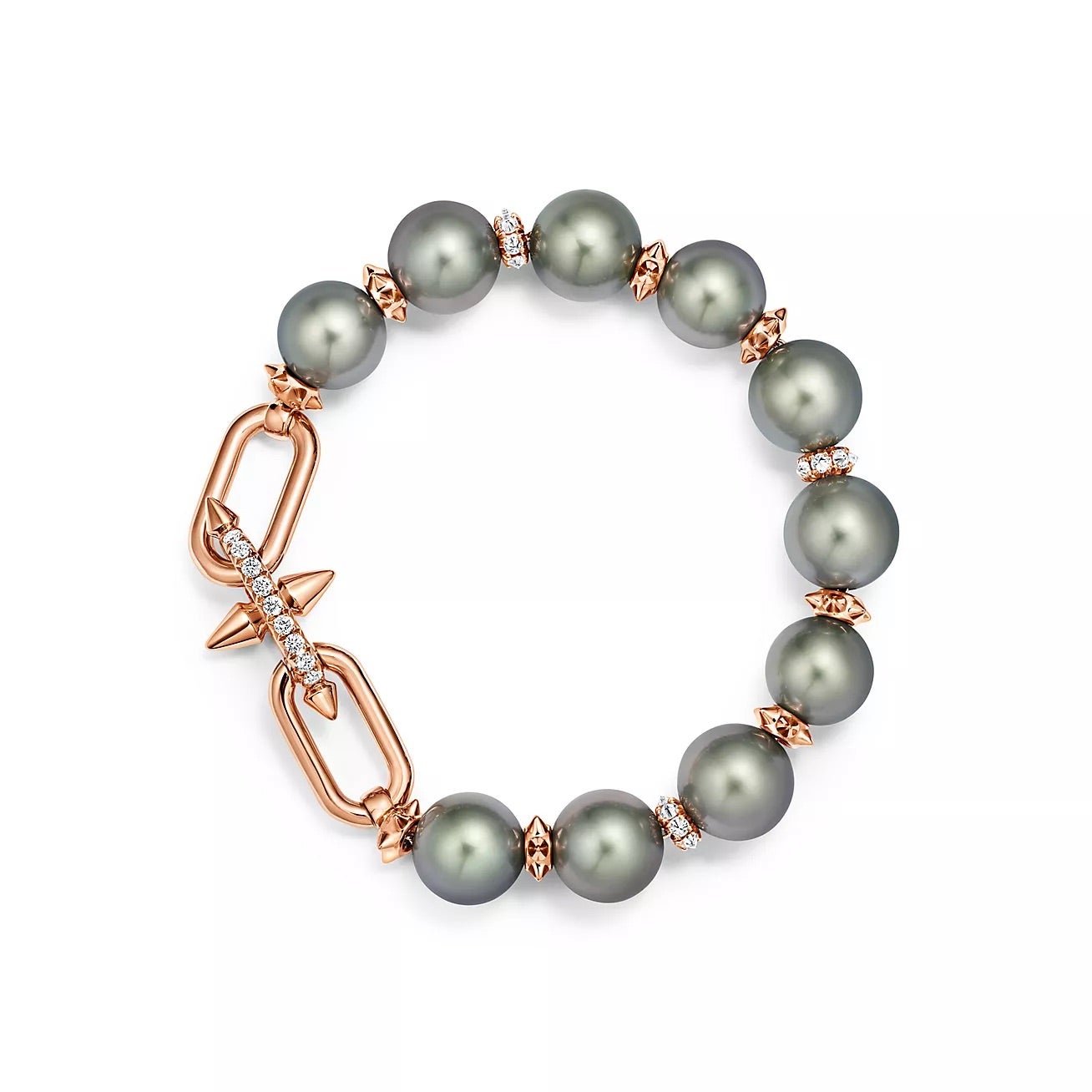 Náramek s tahitskými perlami, TIFFANY, prodává Tiffany, info o ceně v butiku