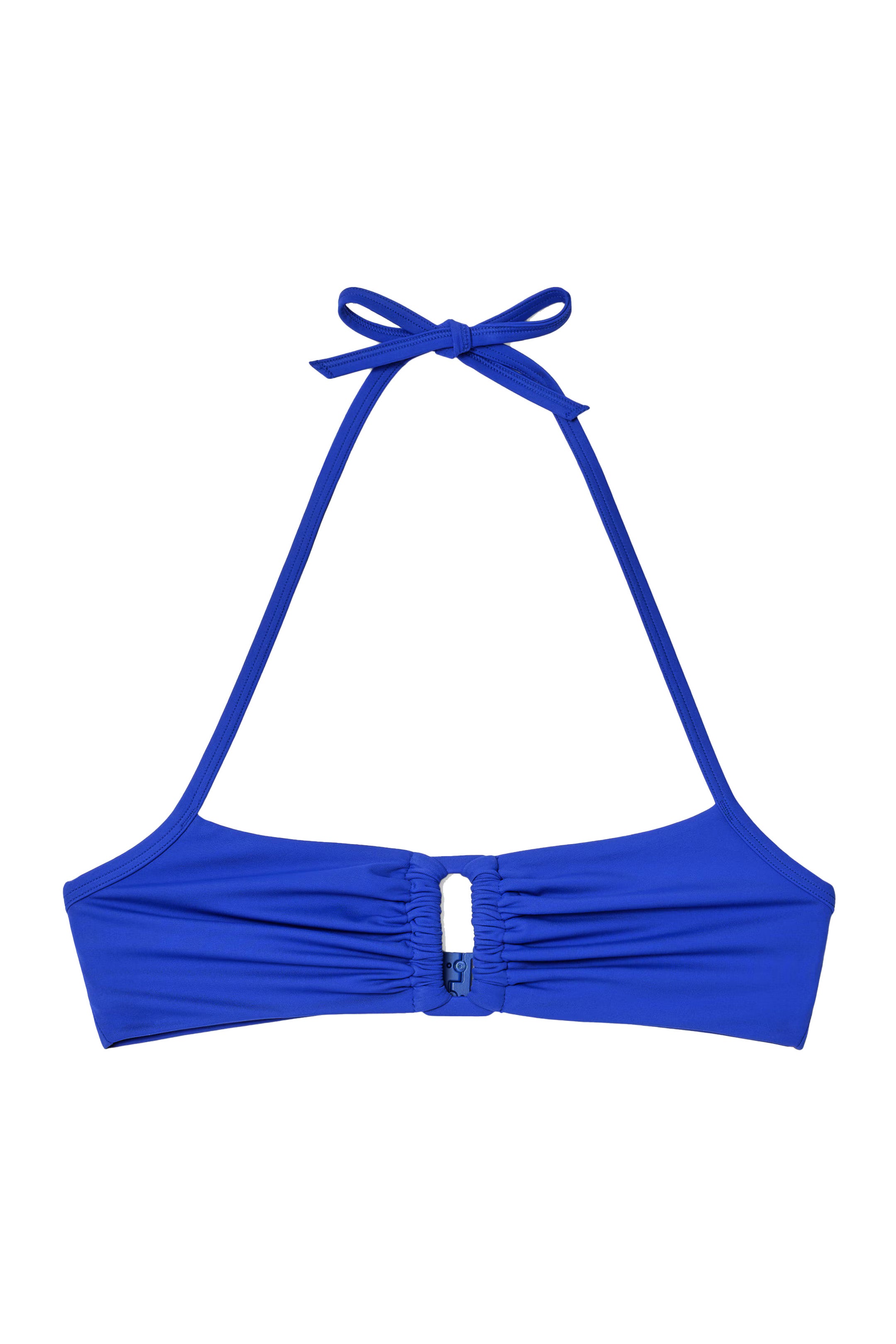 Modrý horní díl plavek, COS, 39 €