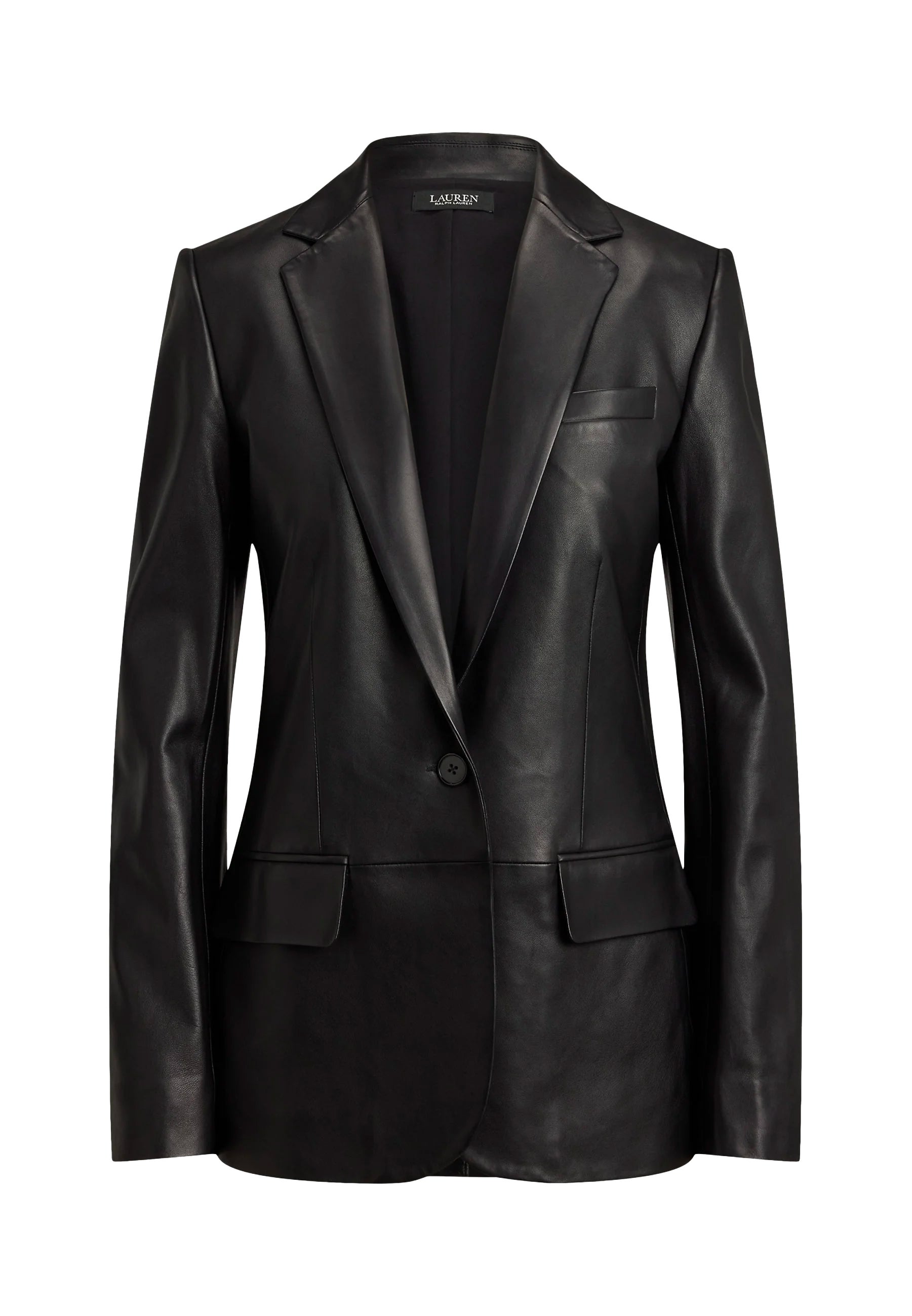 Kožený blejzr, RALPH LAUREN, prodává Zalando, 23 460 Kč