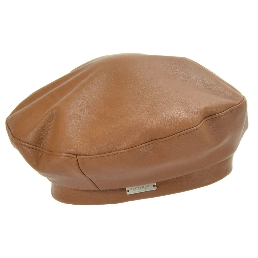 Kožený baret, CARLSBAD HAT CO., 2 499 Kč