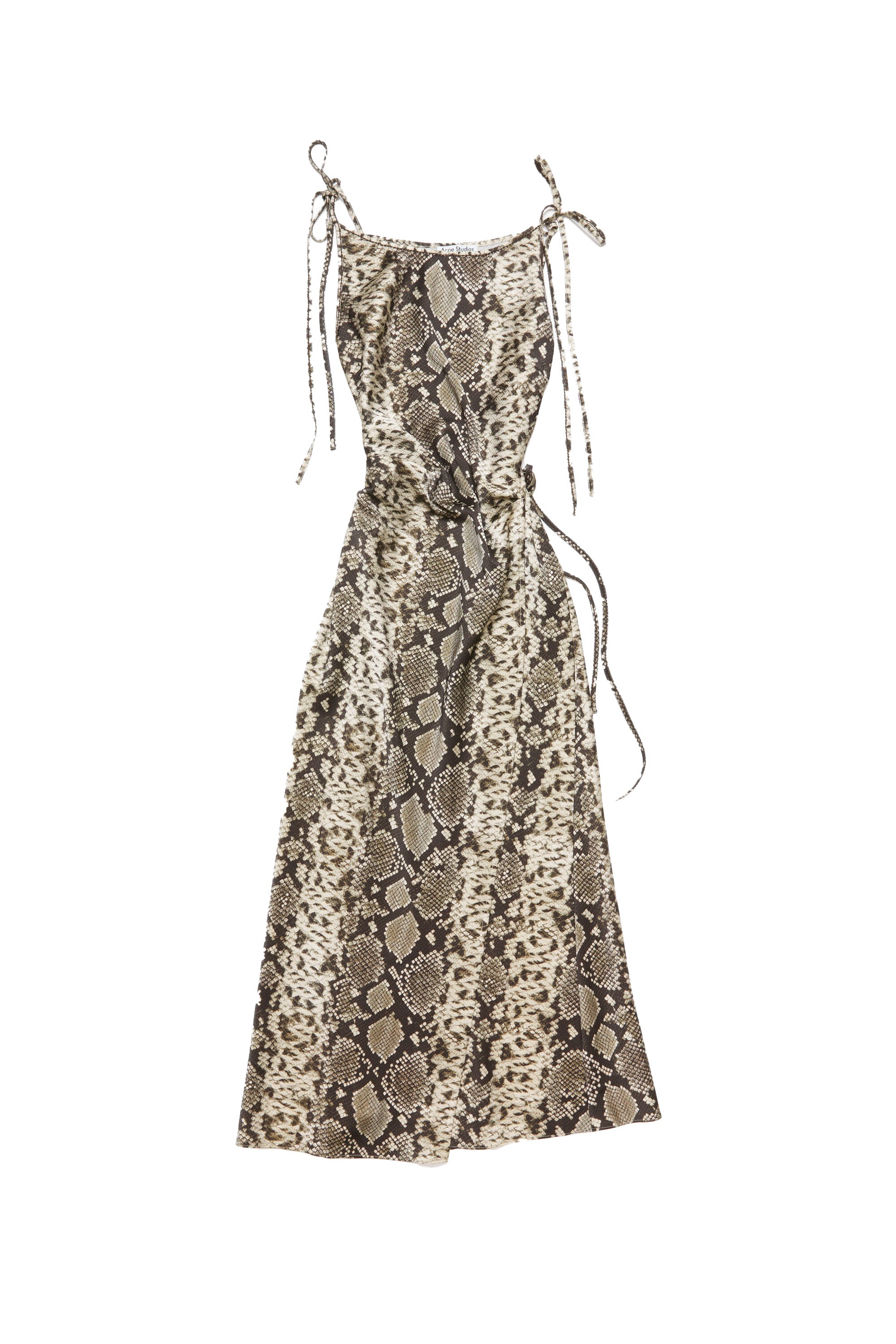 Saténové šaty, ACNE STUDIOS, 590 €