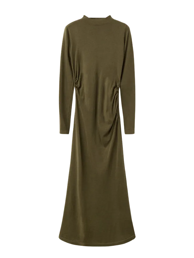 Úpletové šaty se stojáčkem, MANGO, 1 299 Kč