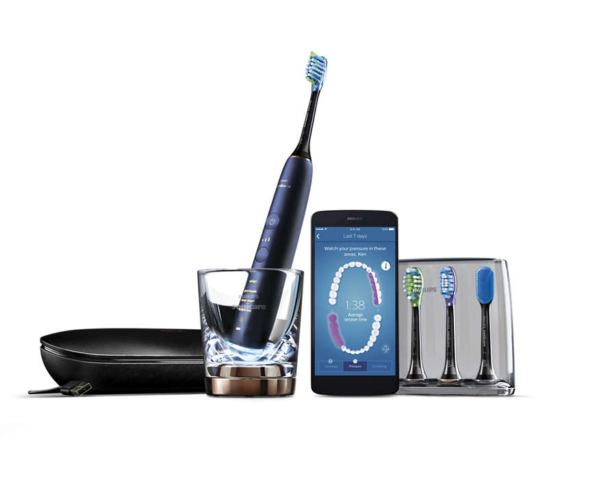 Sonický kartáček Sonicare Diamond Clean Smart, Philips, 8799 Kč