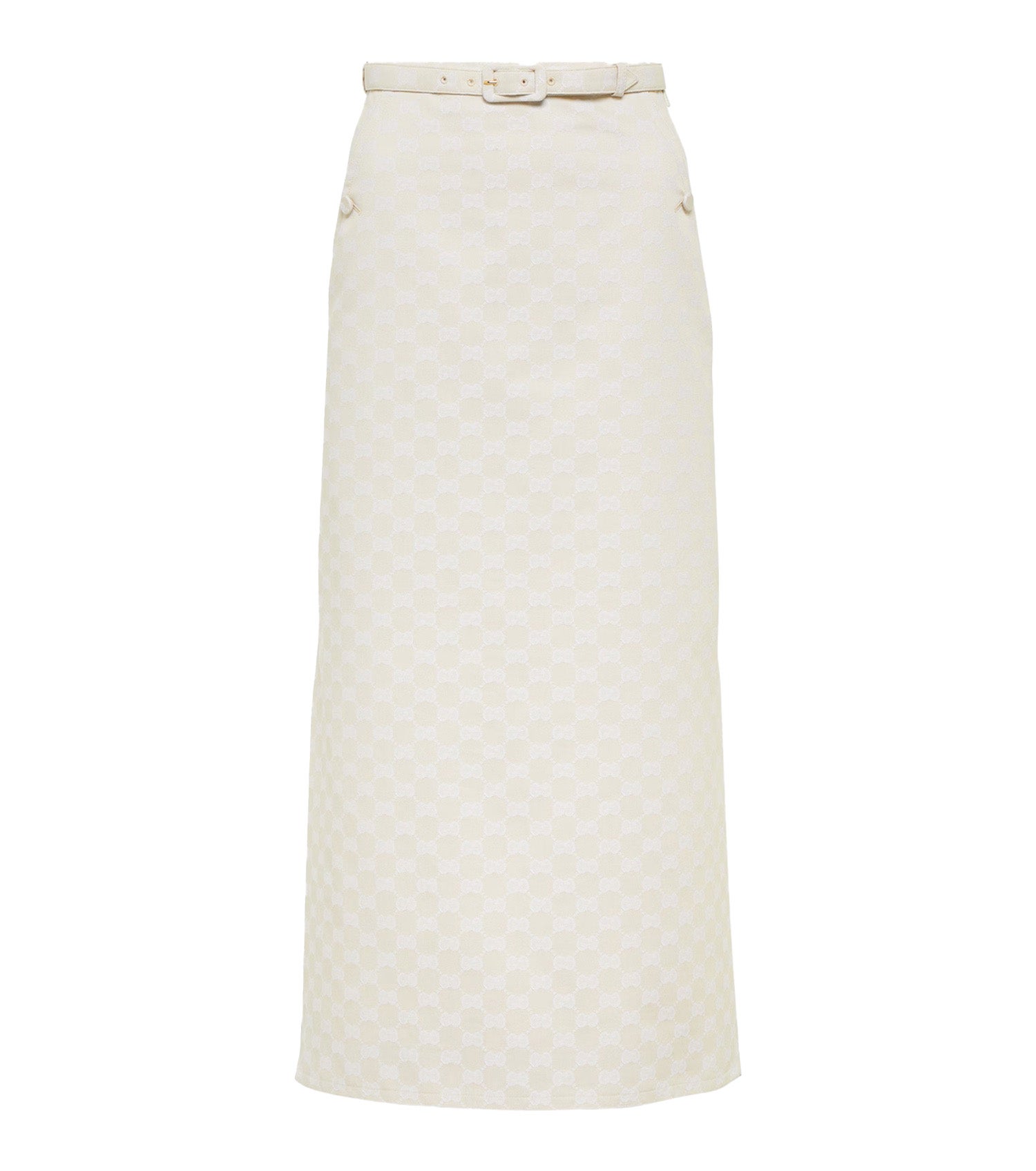 Bílá maxisukně, GUCCI, prodává MYTHERESA, 1350 €