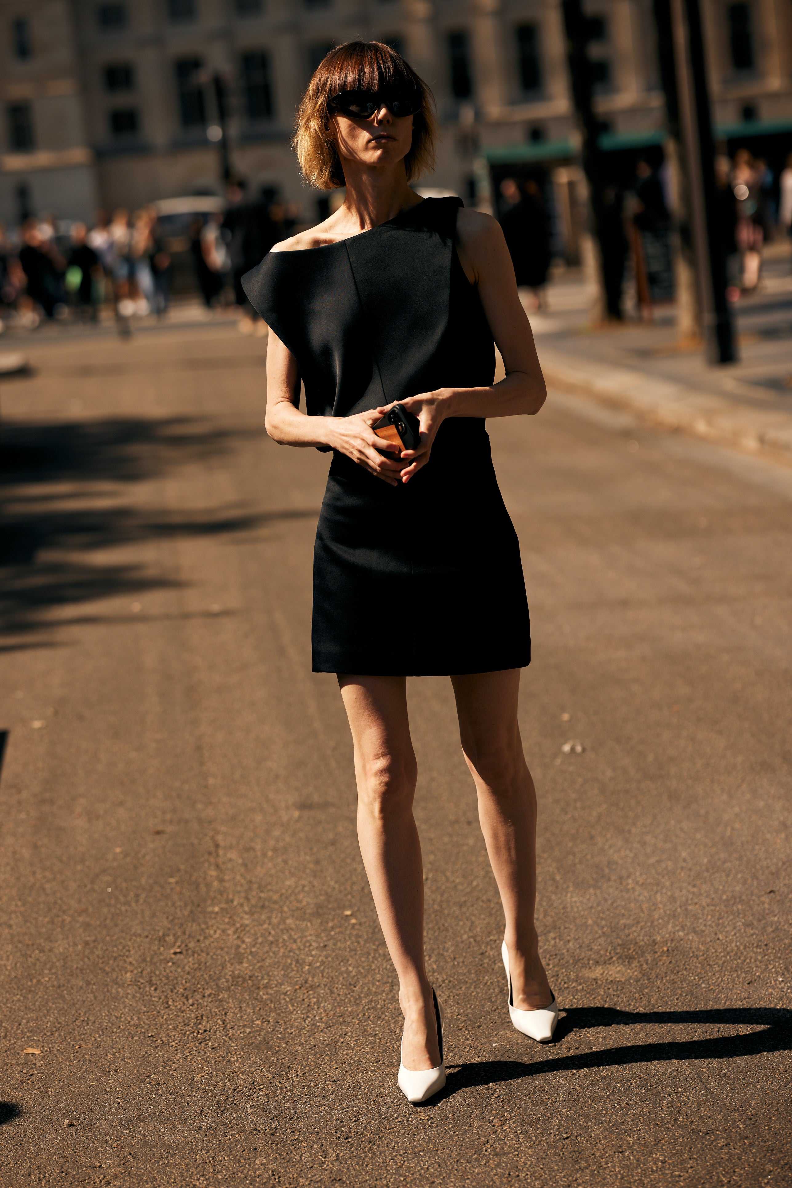 Street style v Paříži během haut couture fashion weeku v Paříži