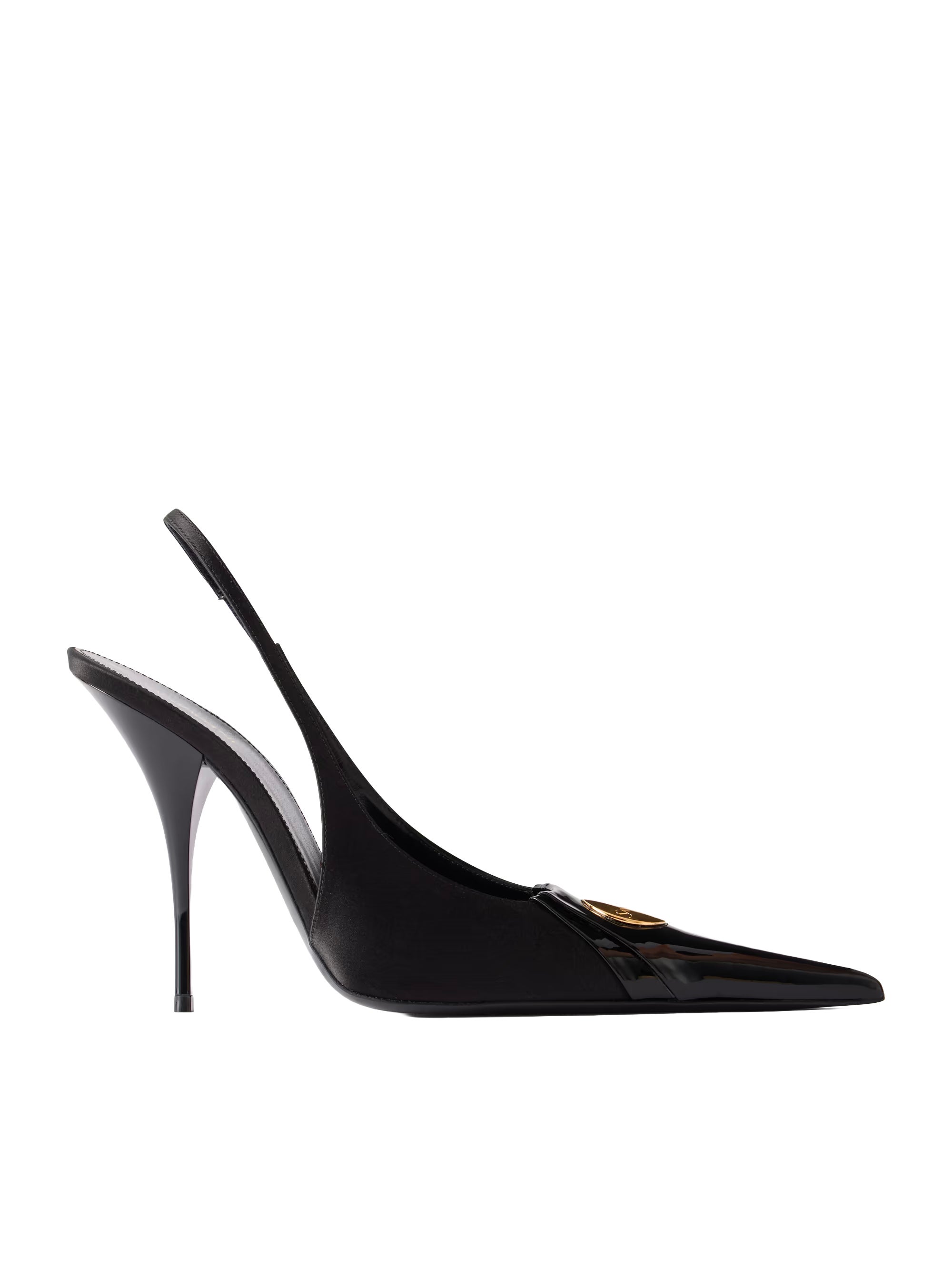 Lakované lodičky Louis 110 s volnou patou, SAINT LAURENT, 1 135 €