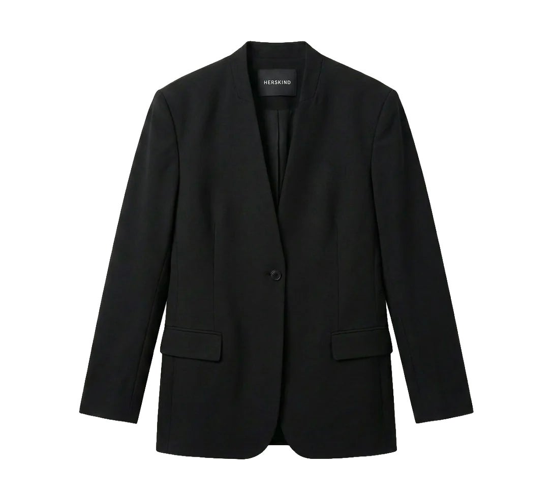 Černý blazer Clarissa, HERSKIND, prodává Herskind, 349 €