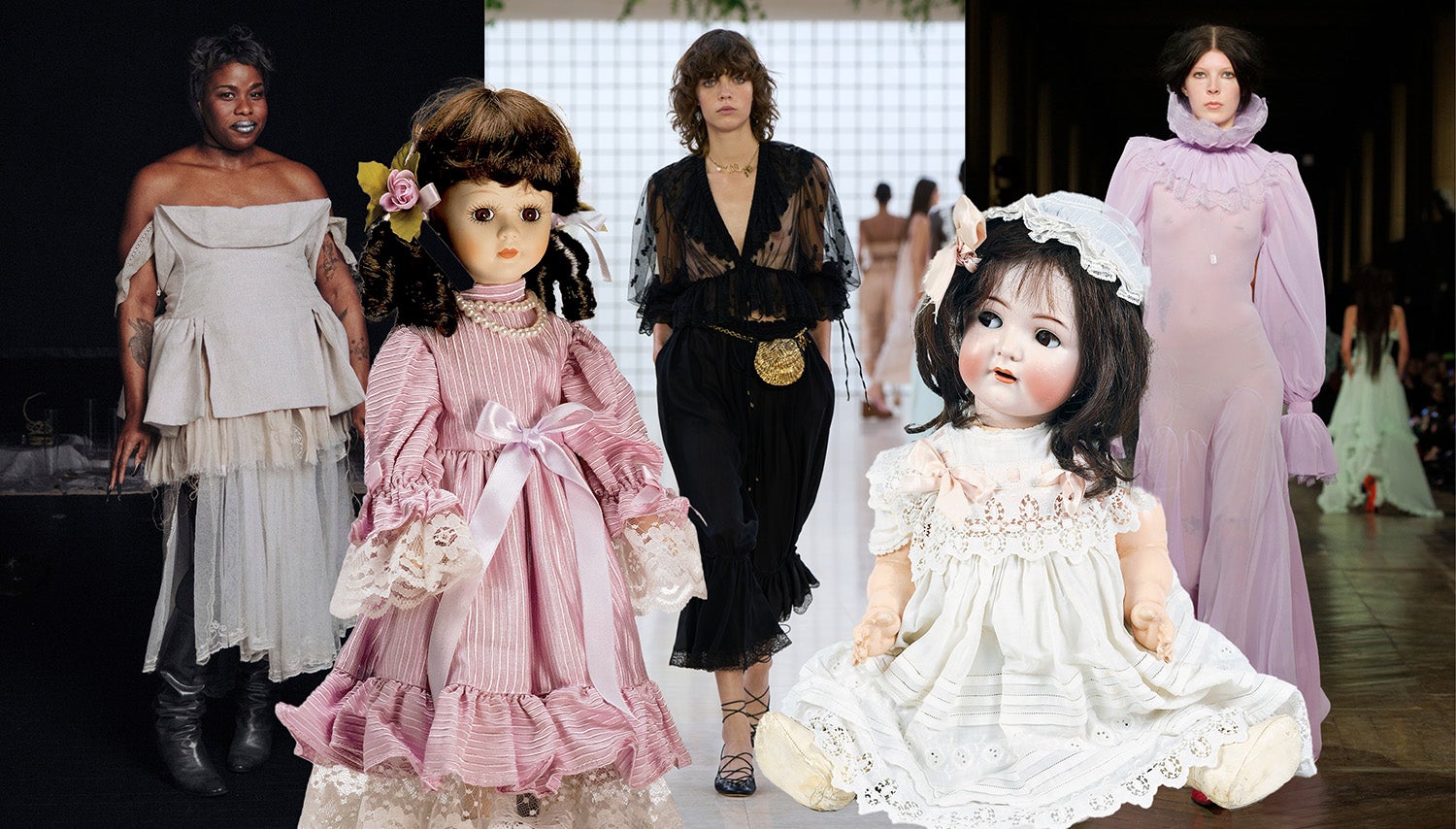 Moje nejnovější módní inspirace jsou strašidelné panenky