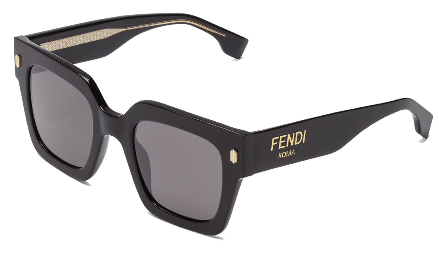 Sluneční brýle z černého acetátu, FENDI, prodává Fendi, 7350 Kč