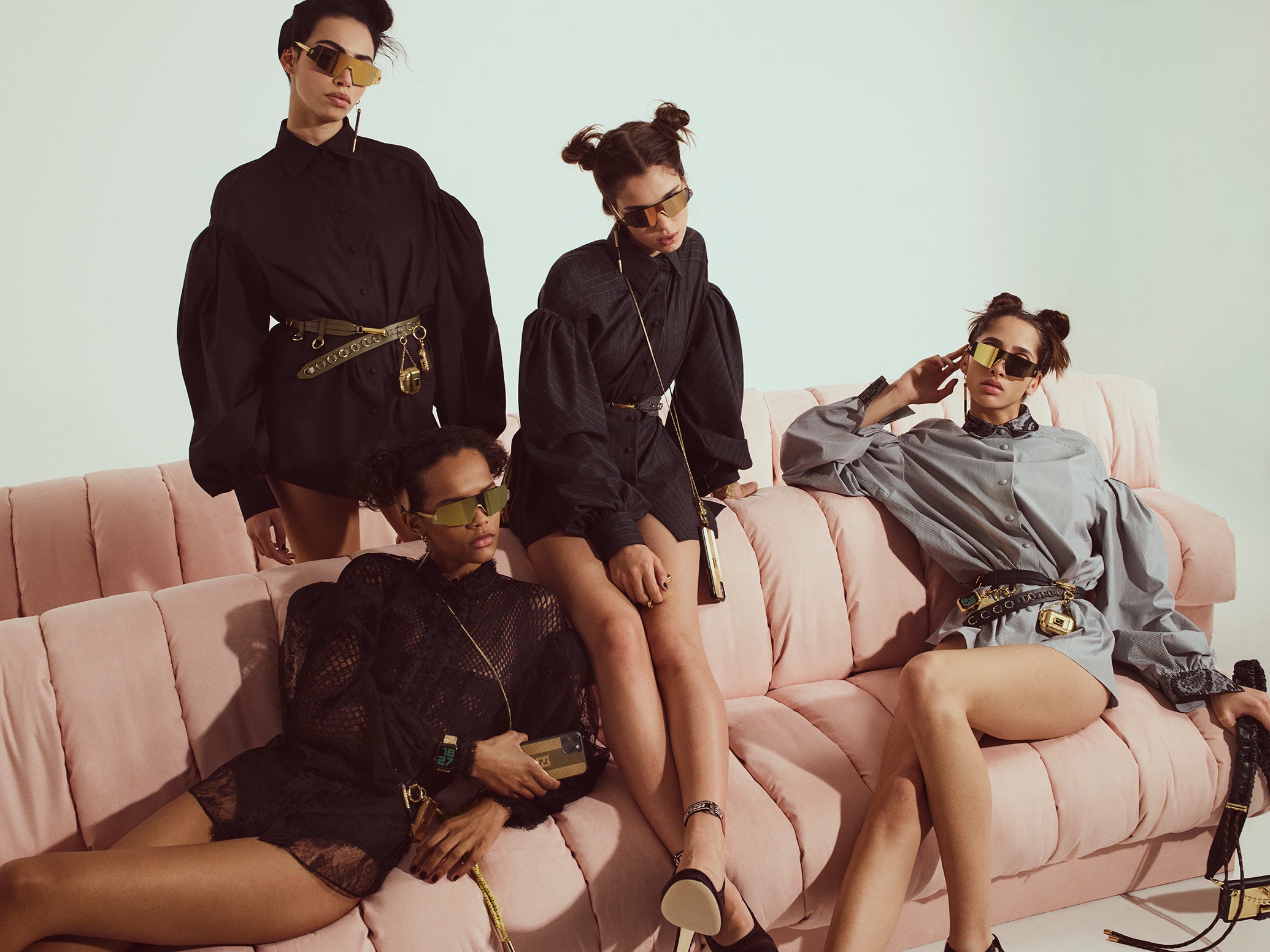 Minikolekce technologických šperků by Fendi X Chaos