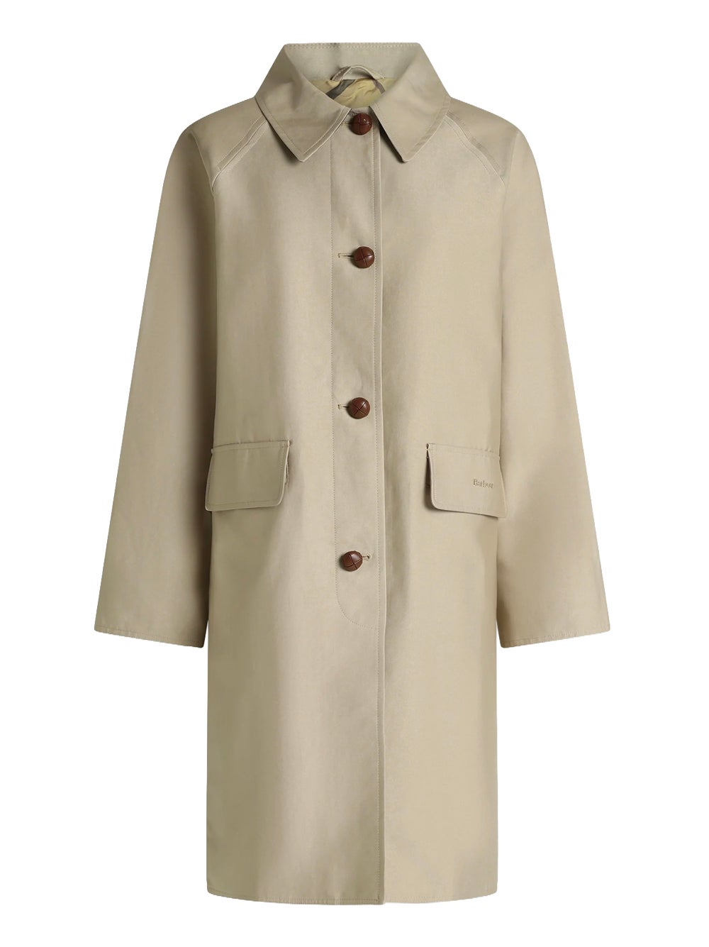 Světlý trenčkot, BARBOUR, prodává Zalando, 7 642 Kč